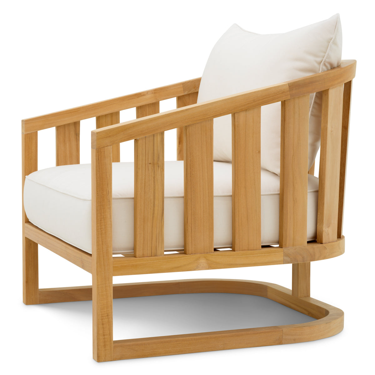 Natural Teak Outdoor Chair Aruba