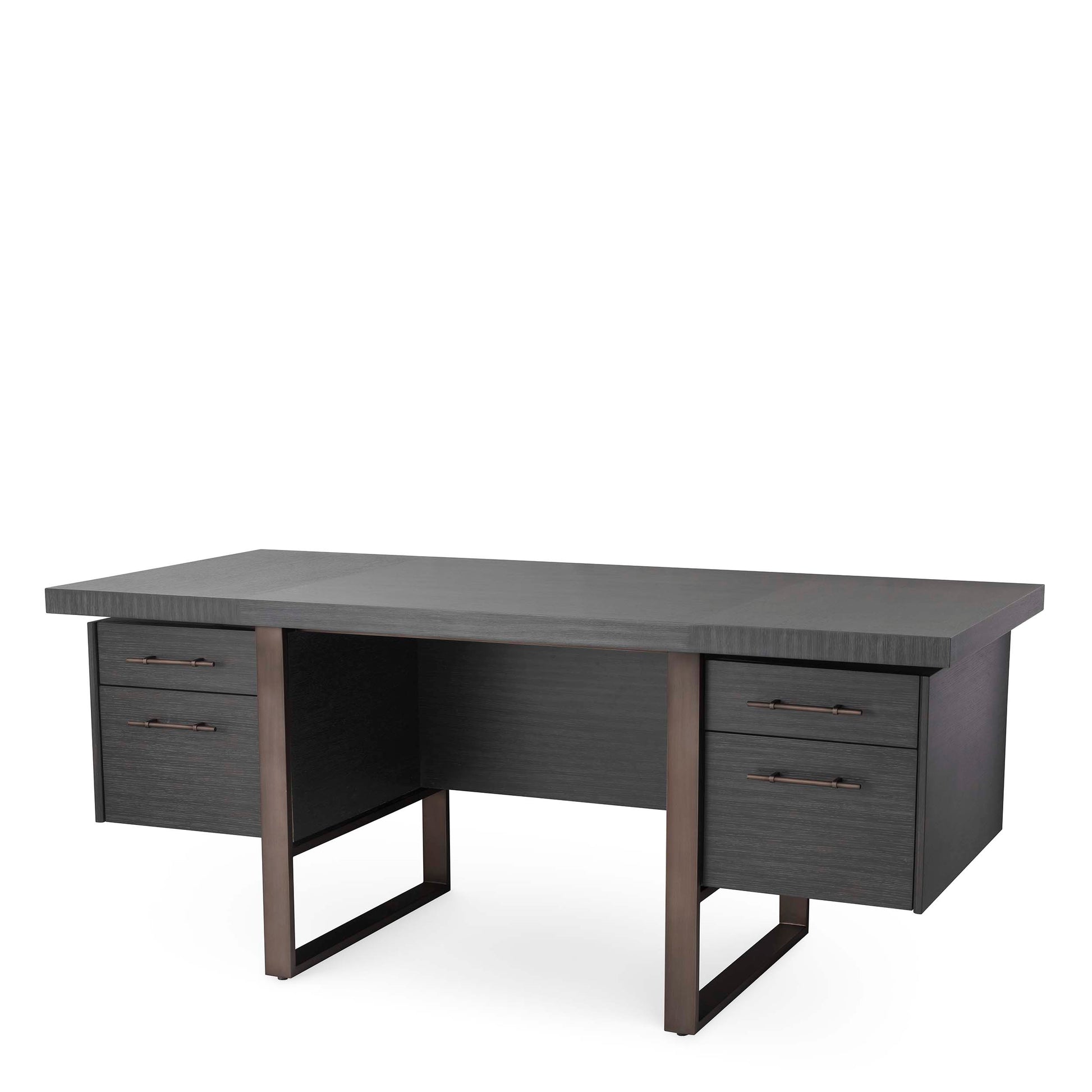 Charcoal Oak Desk Canova | Eichholtzmh.com
