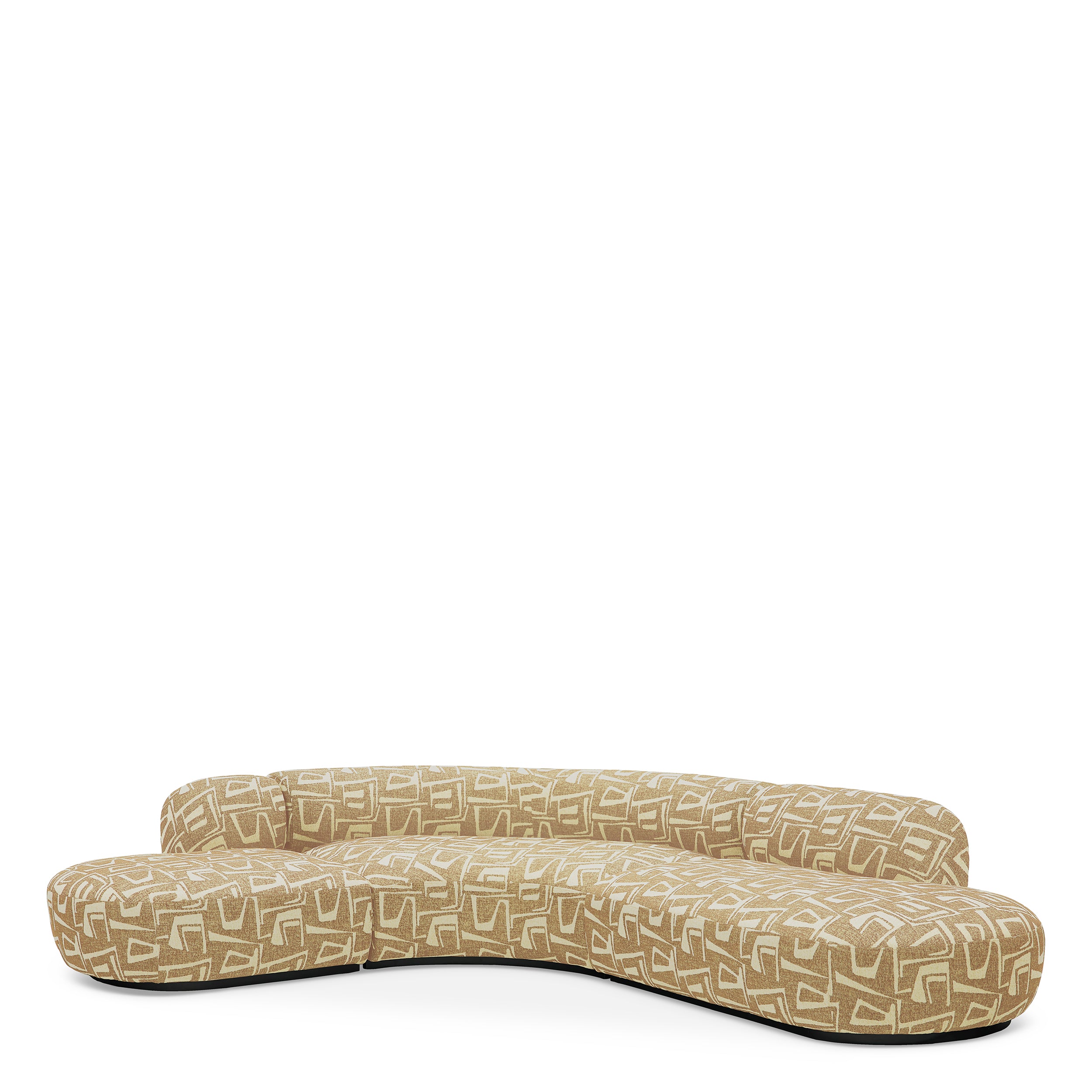 Sofa Björn L davenport light brown