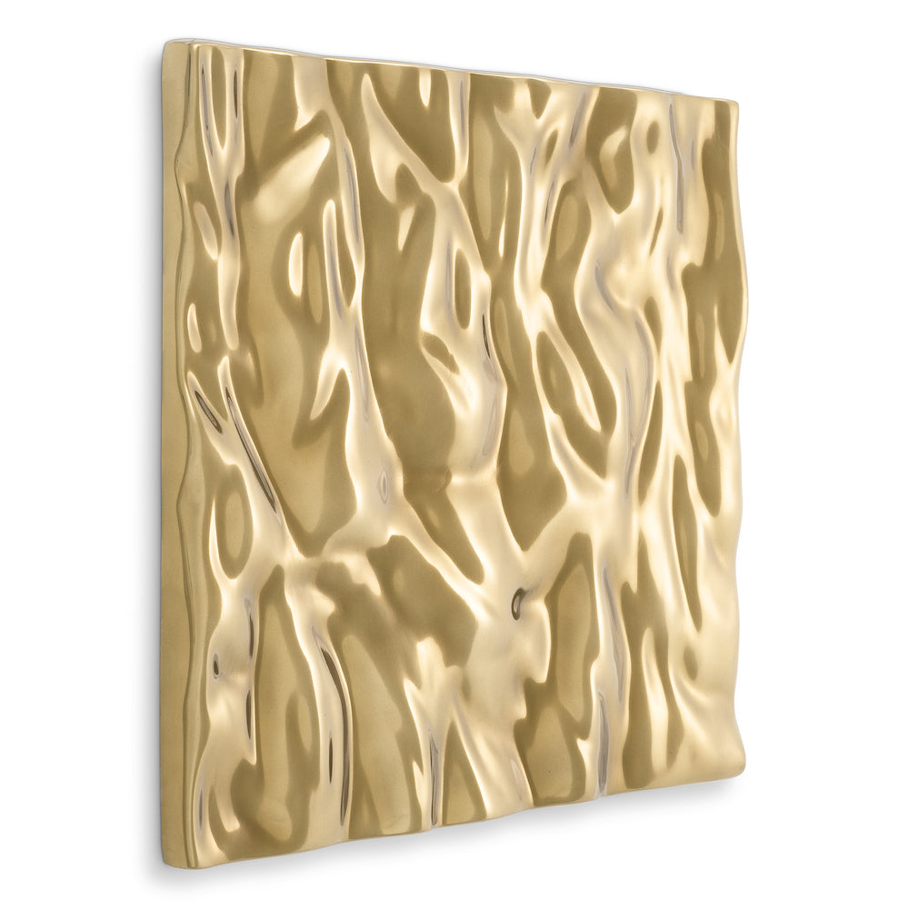 Wall Object Nulci gold finish