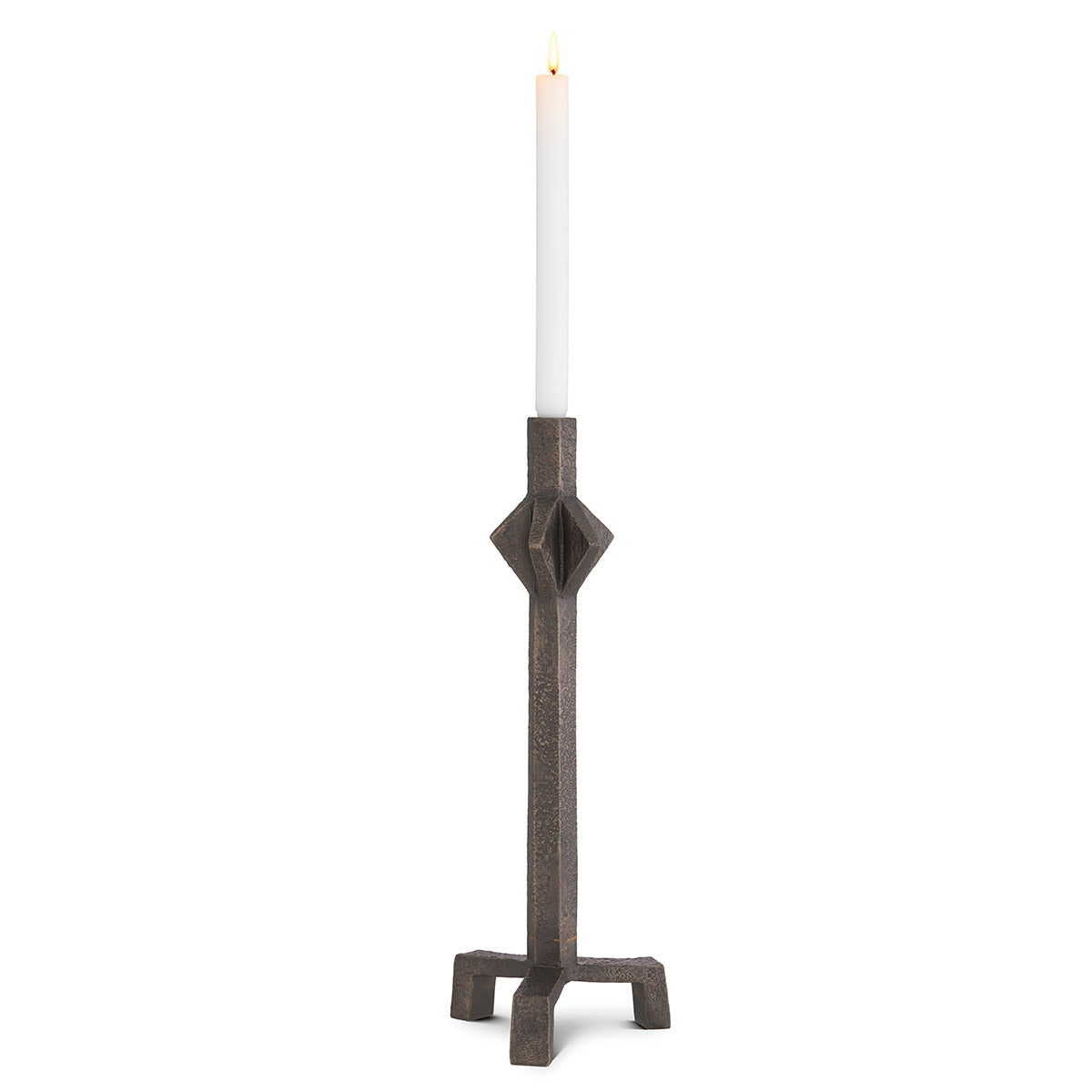Candle Holder Conti L bronze finish