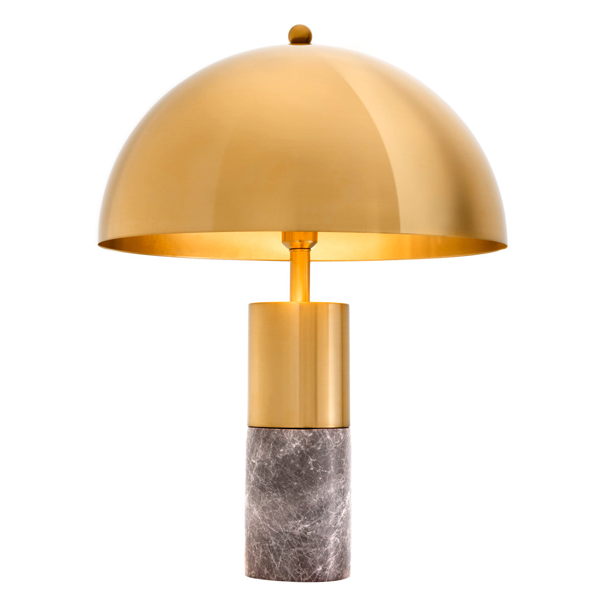 Table Lamp Flair L brass finish incl shade