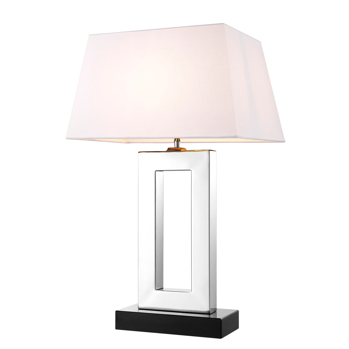Table Lamp Arlington nickel finish incl shade