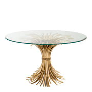 Sheaf Wheat Dining Table Bonheur | Eichholtzmh.com