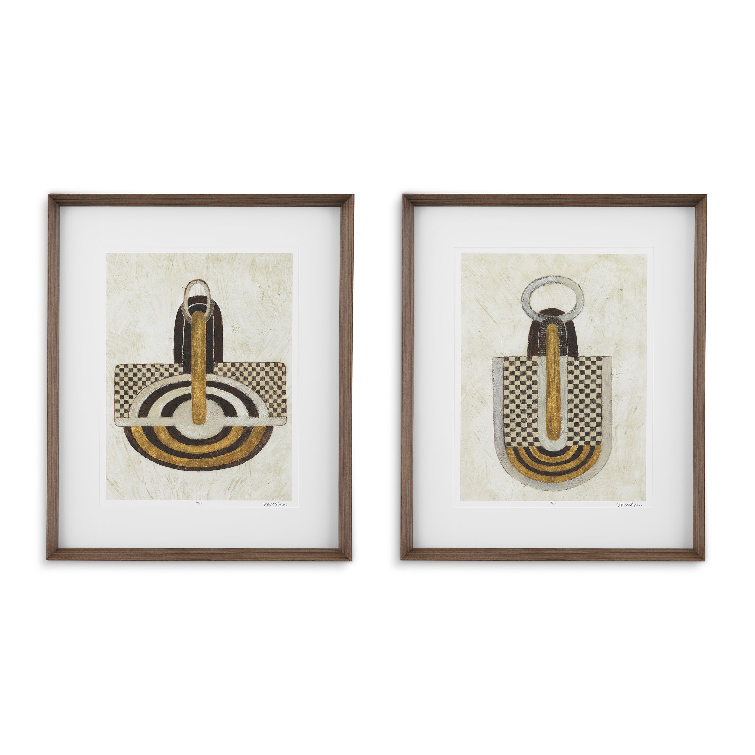Print Objet d'Art by Vanna Lam set of 2