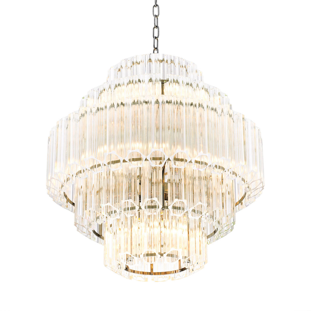 Chandelier Vittoria S nickel finish