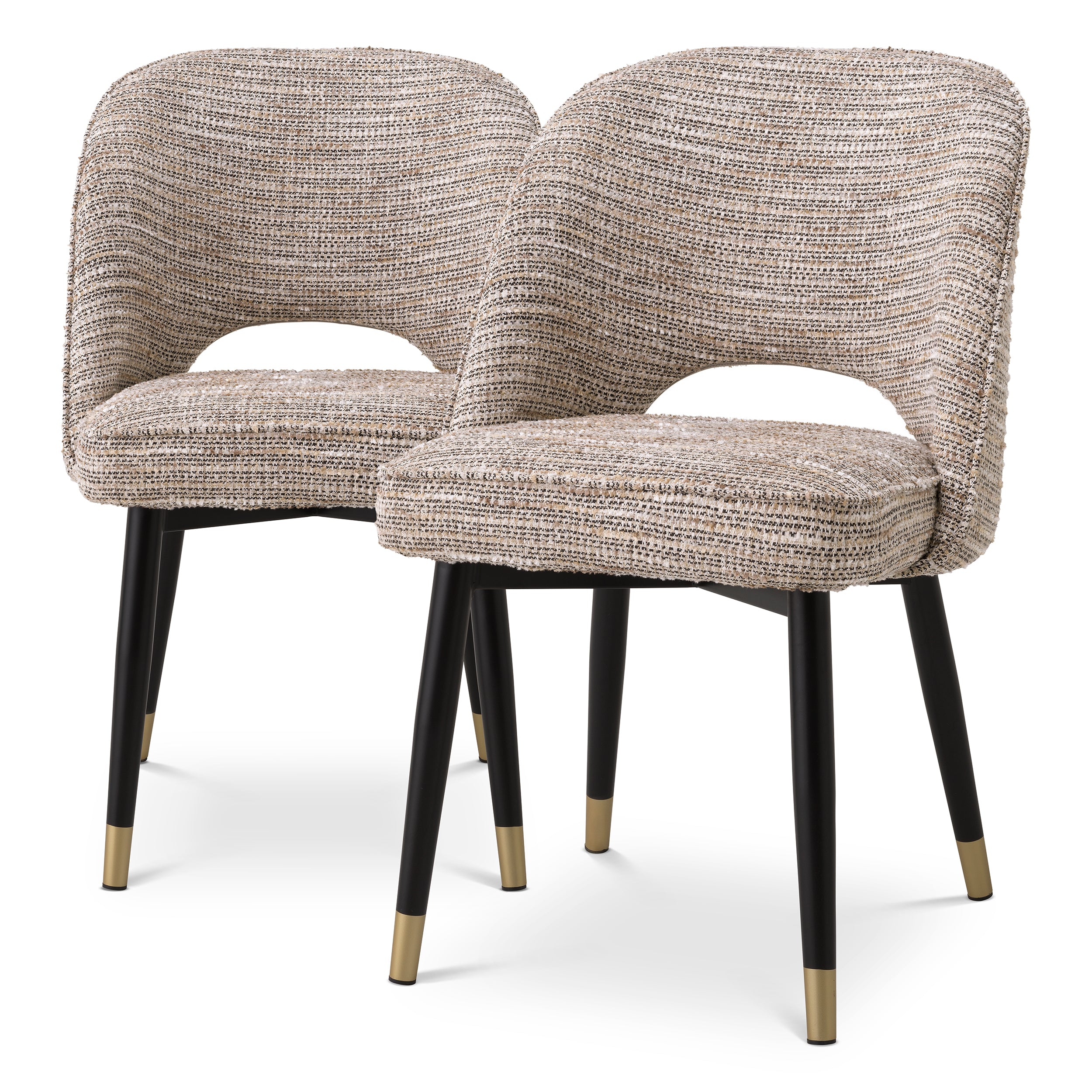 Dining Chair Cliff mademoiselle beige set of 2