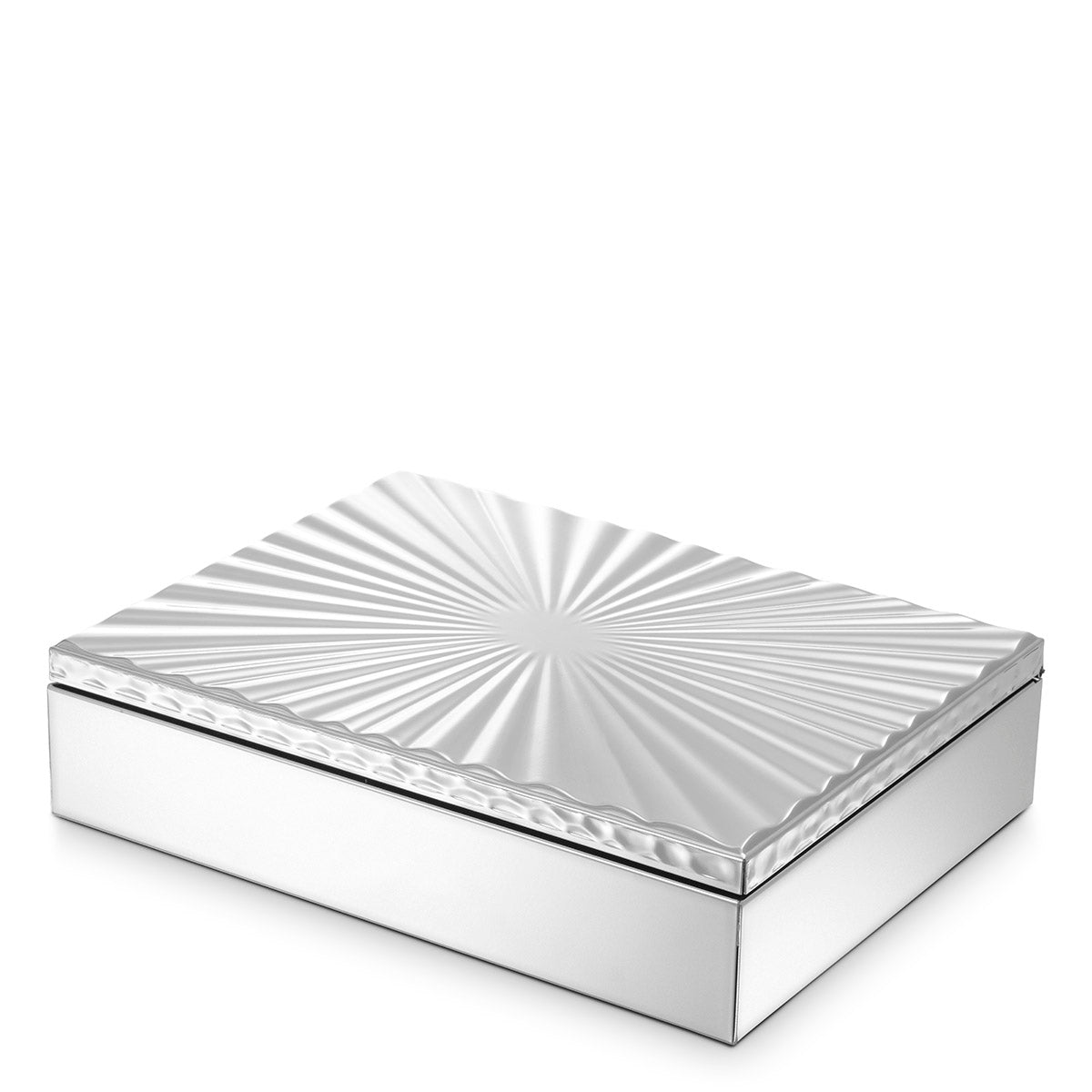 Box Corpo silver finish