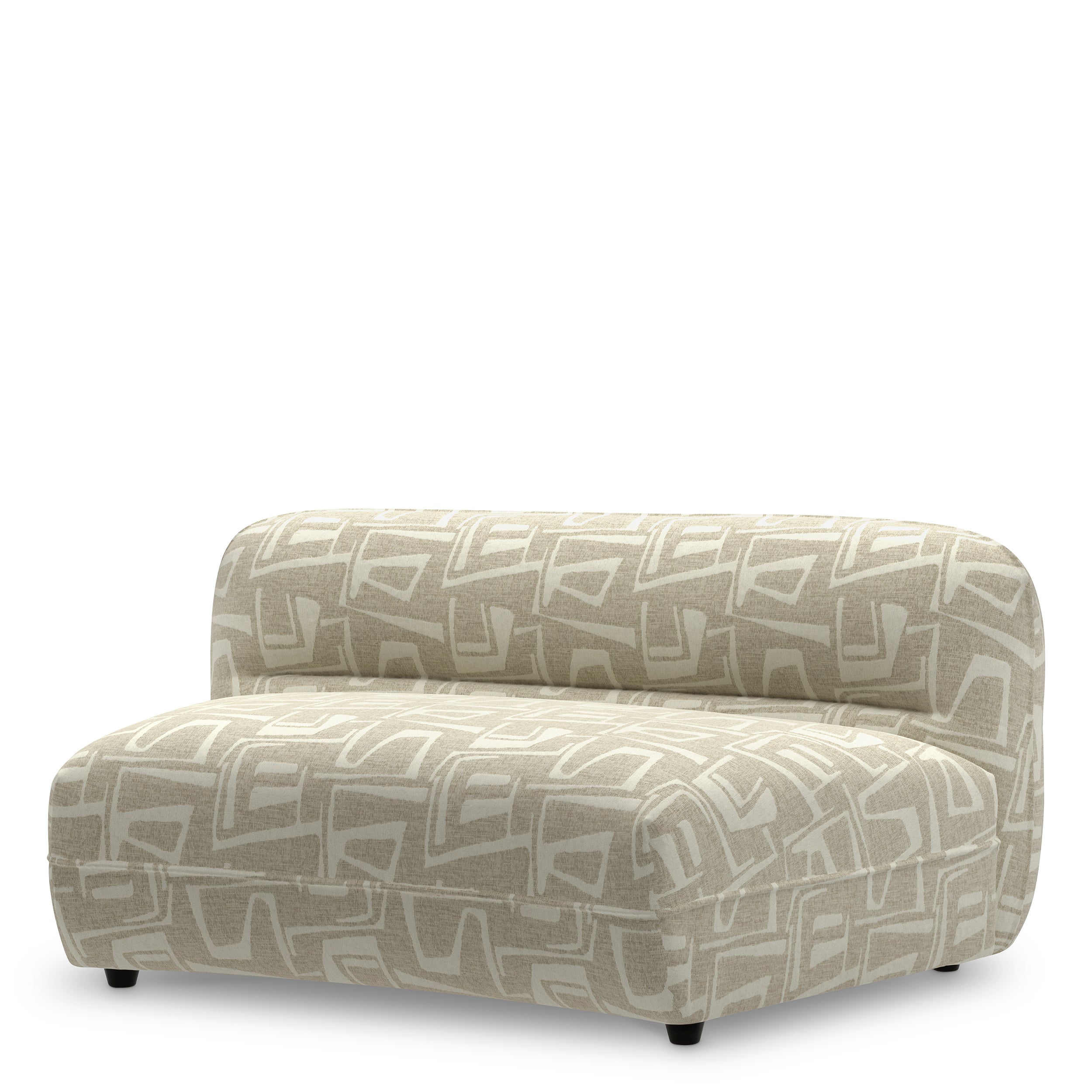 Modular Sofa Grand Avenue davenport light grey - Middle