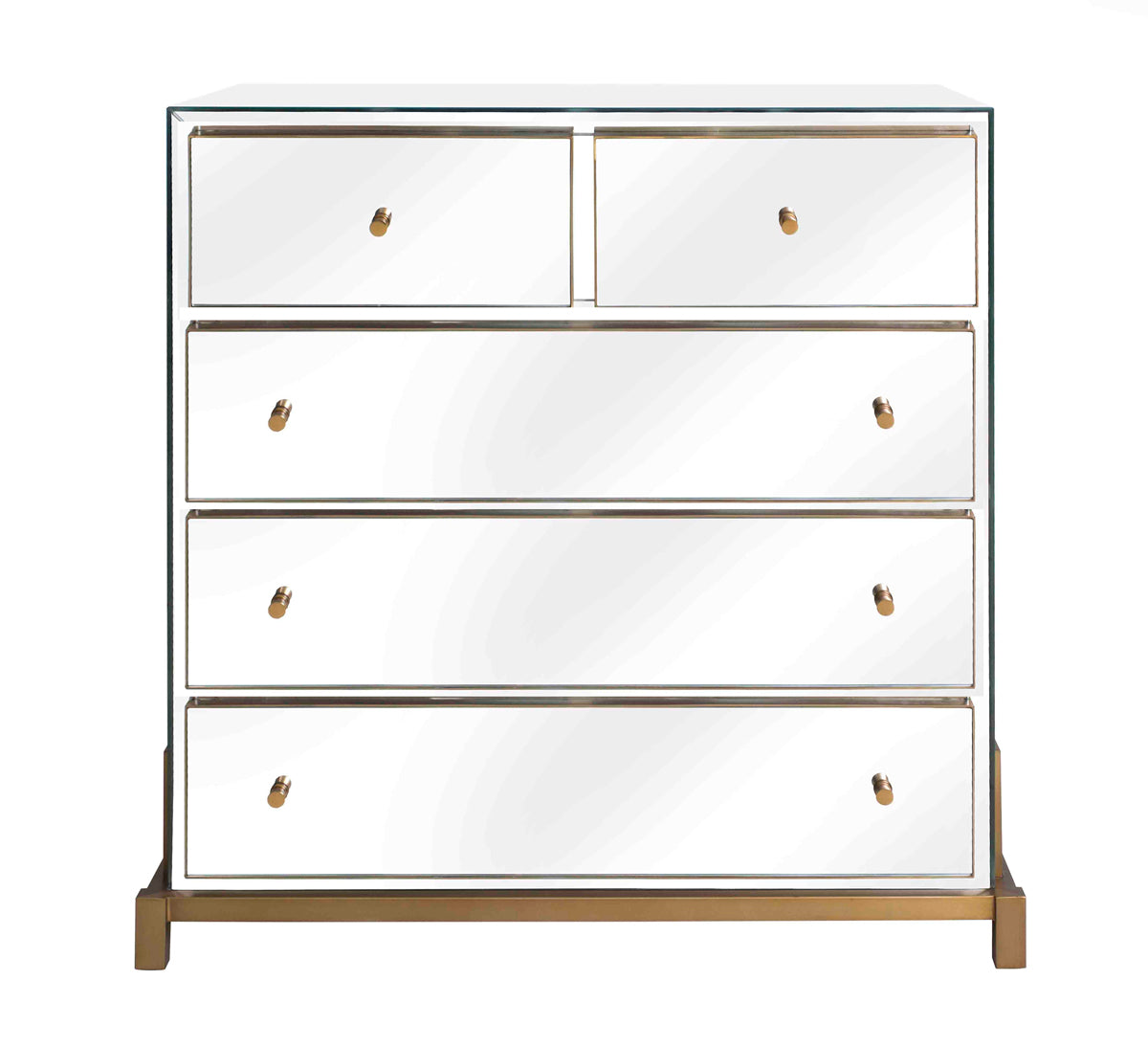 Drawer Chest Clarington mirror glass