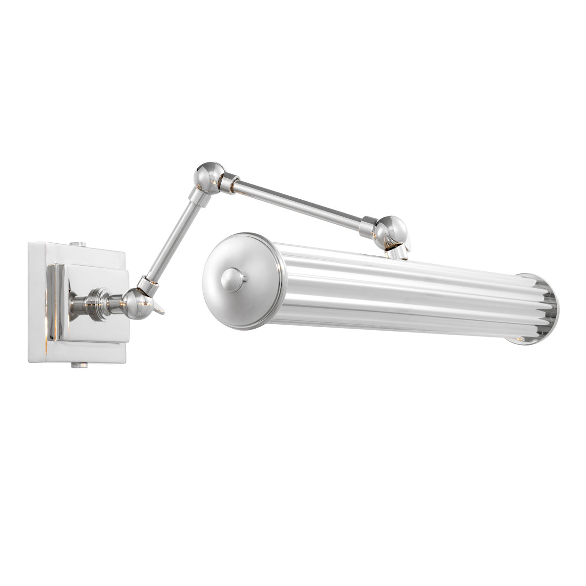 Wall Lamp Luca nickel finish L