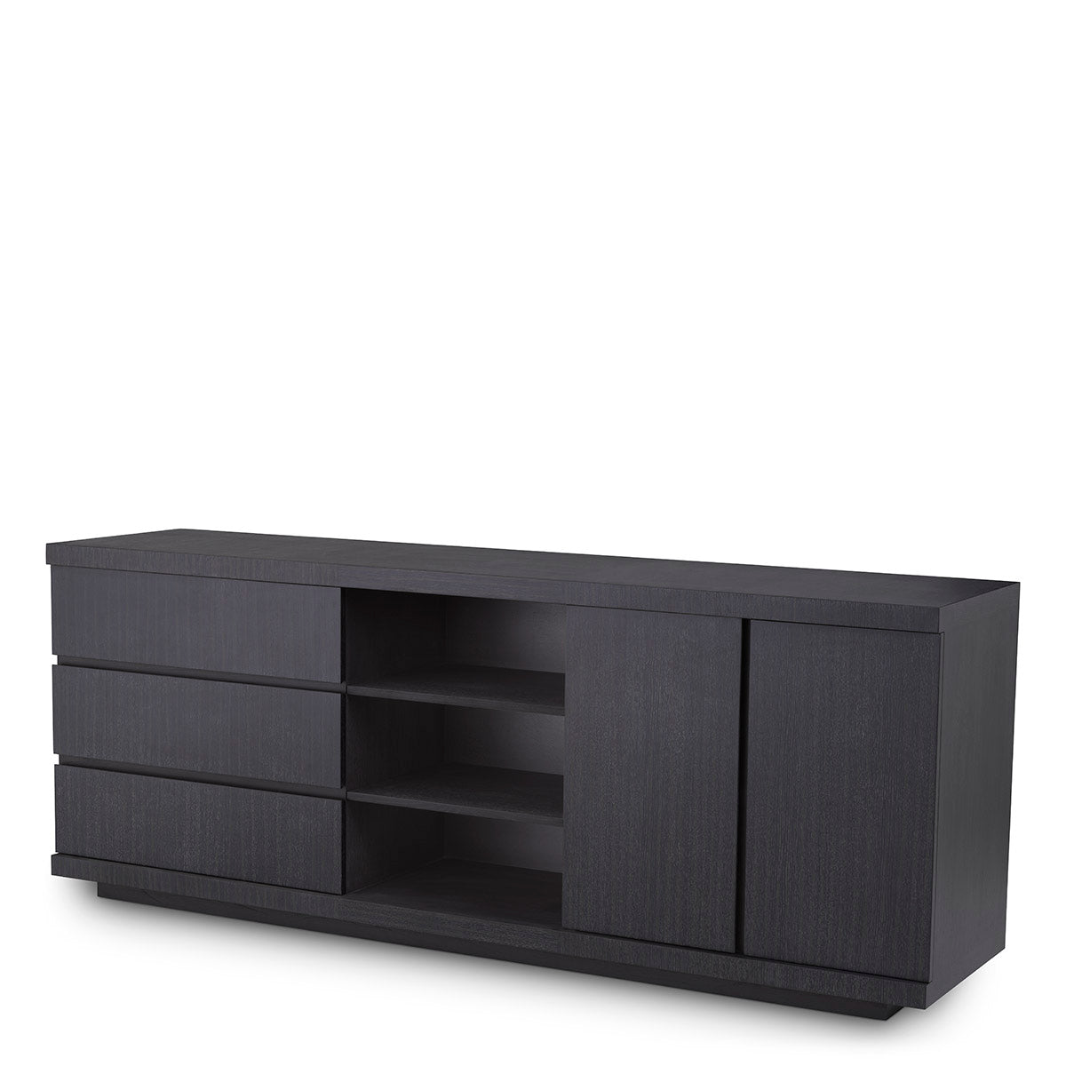 Dresser Crosby charcoal grey oak veneer