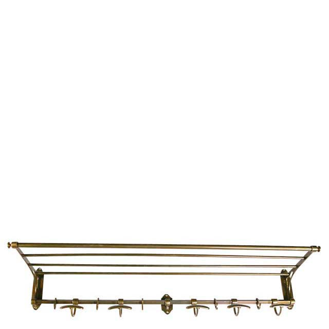 Coatrack Arini antique brass finish