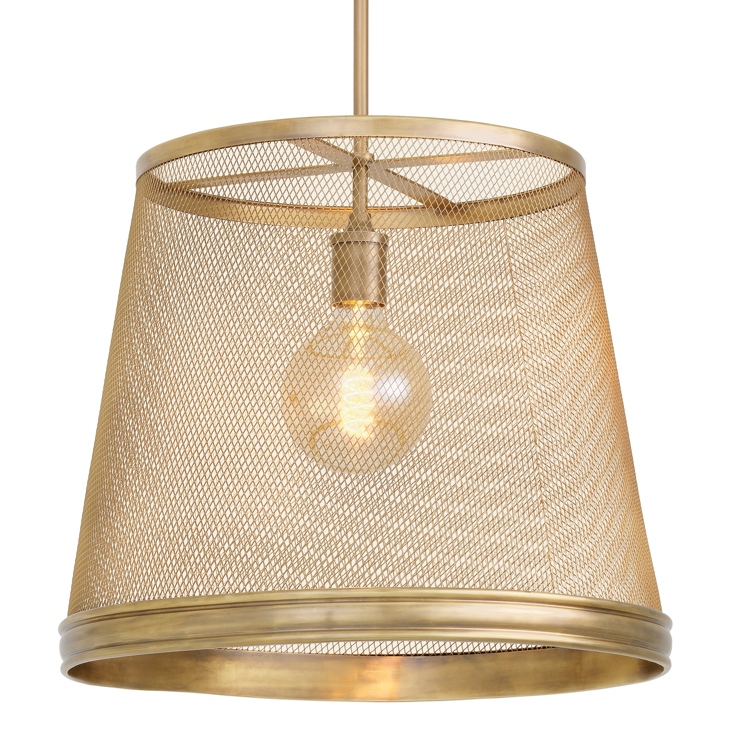 Pendant Colindale vintage brass finish