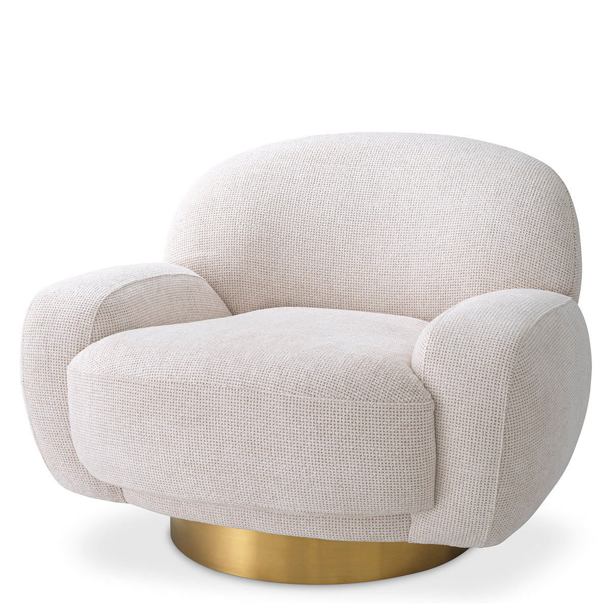 Swivel Chair Udine lyssa off-white