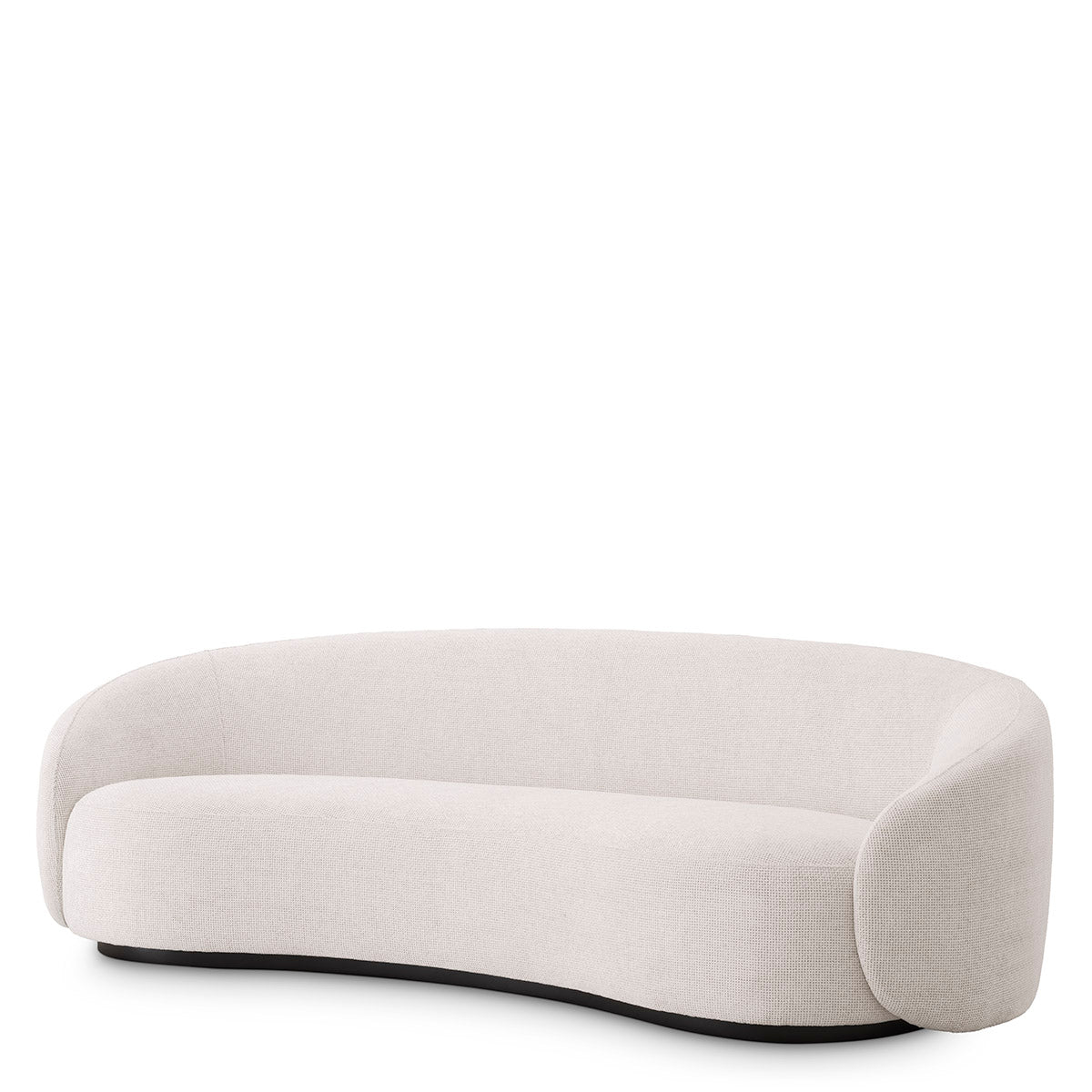 Sofa Amore lyssa off-white black finish