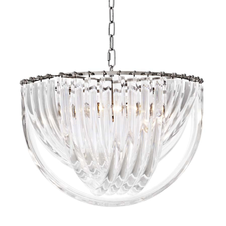 Chandelier Murano ø 19.5 inch dia x 13 inch H