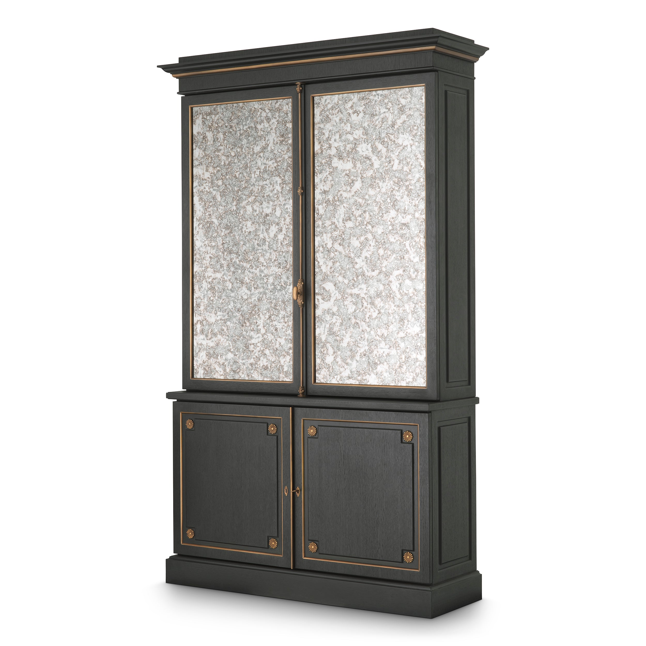 Bar Cabinet Kellam black finish