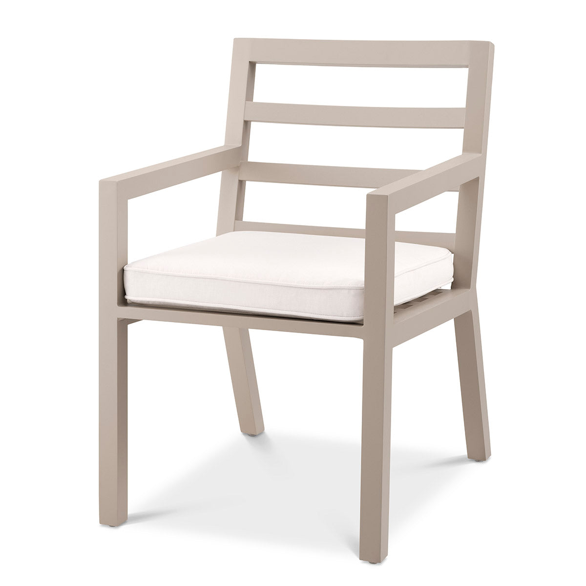 Outdoor Dining Chair Delta sand sunbrella canvas