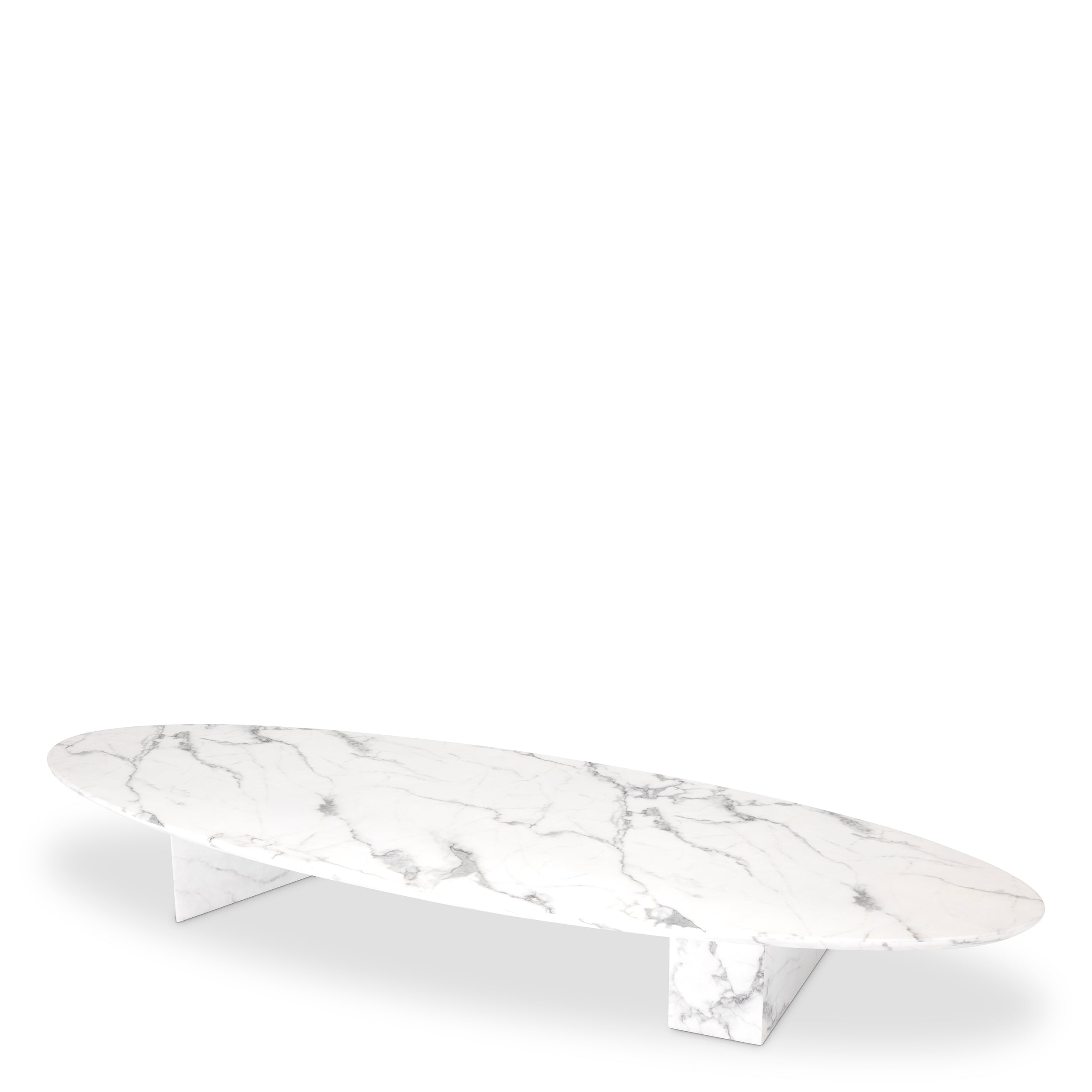 Coffee Table Aurore white faux marble