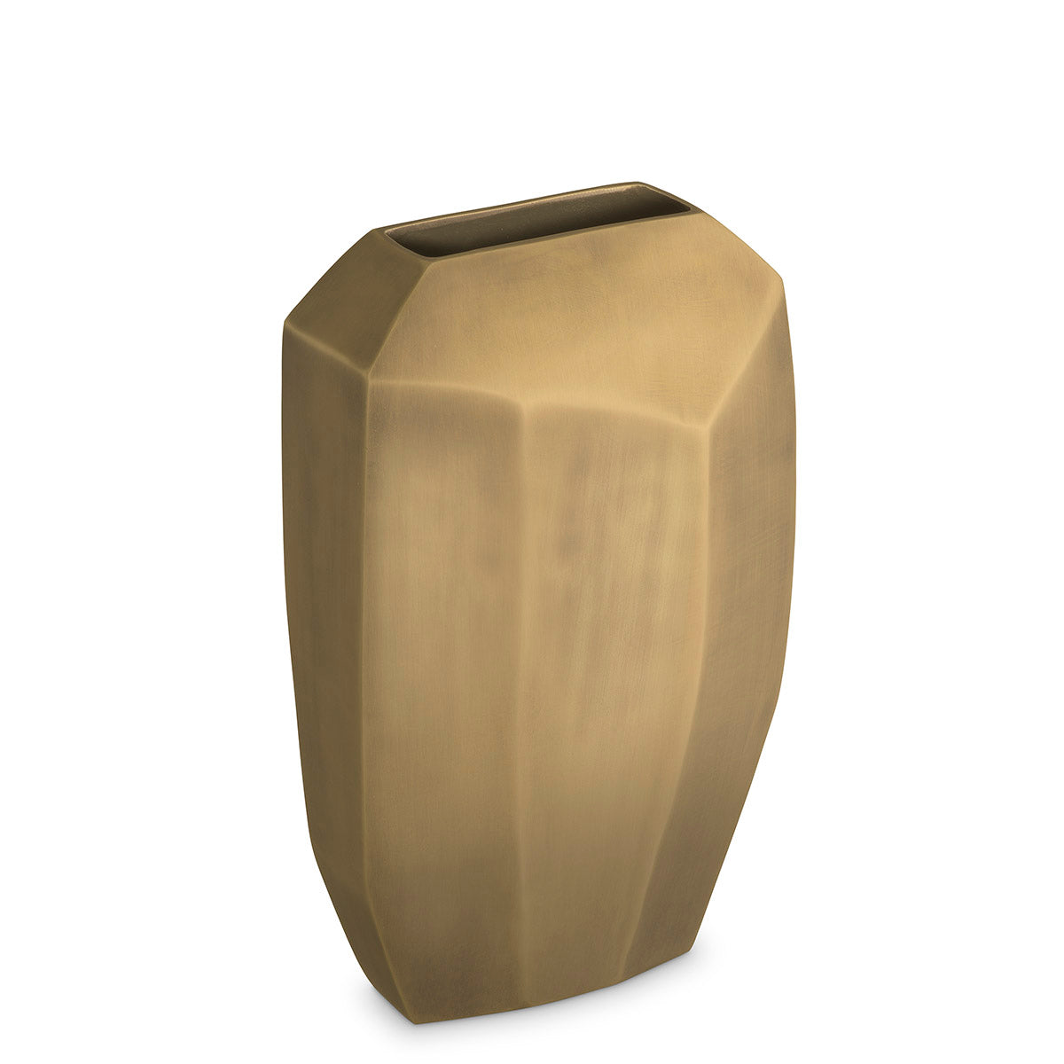 Vase Linos S antique brass finish