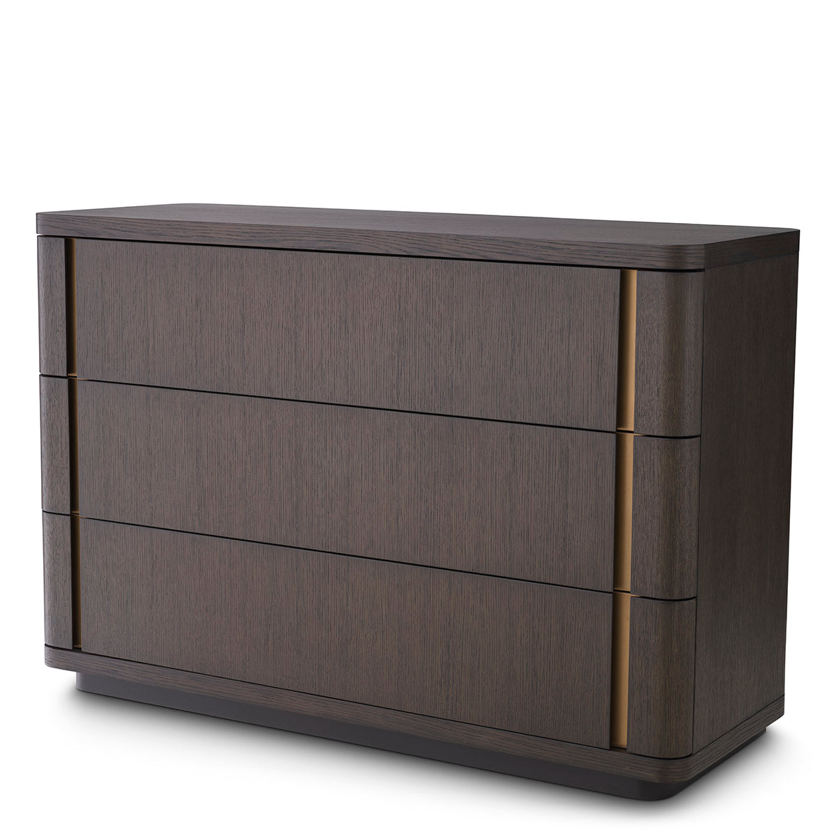 Drawer Dresser Modesto S mocha oak veneer