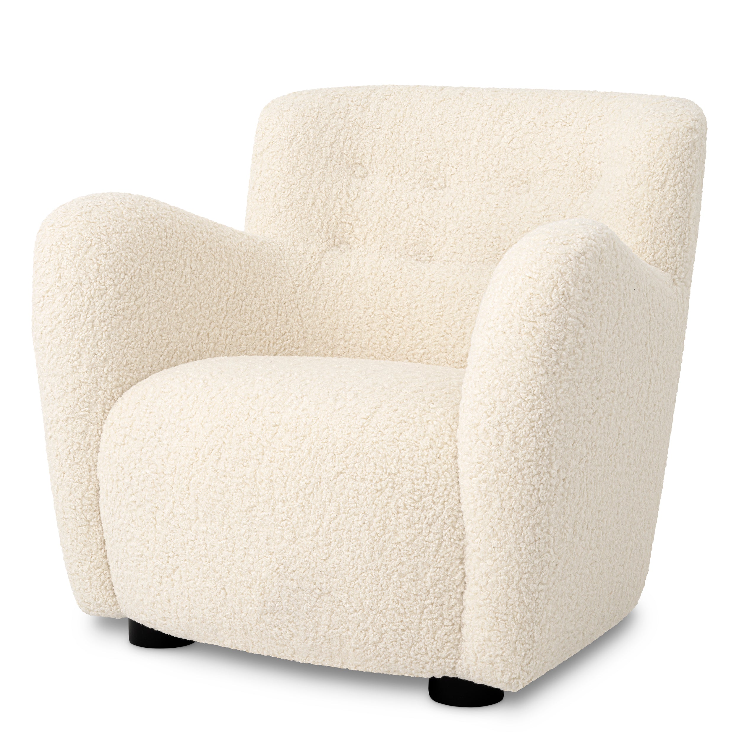 Chair Bixby faux shearling