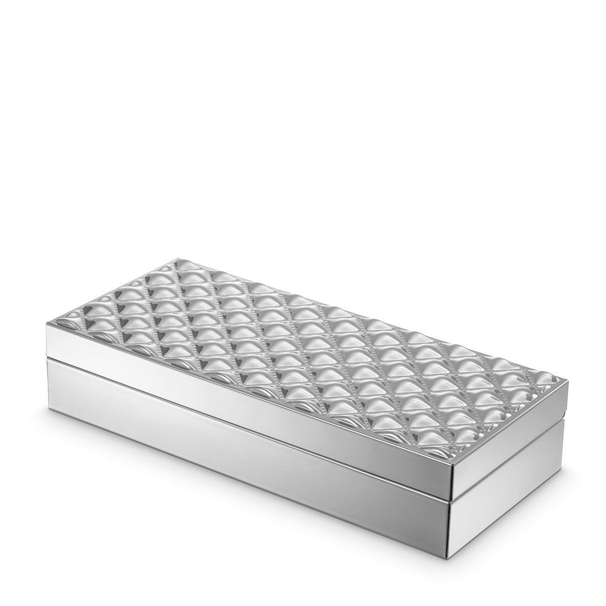 Box Chaya silver finish