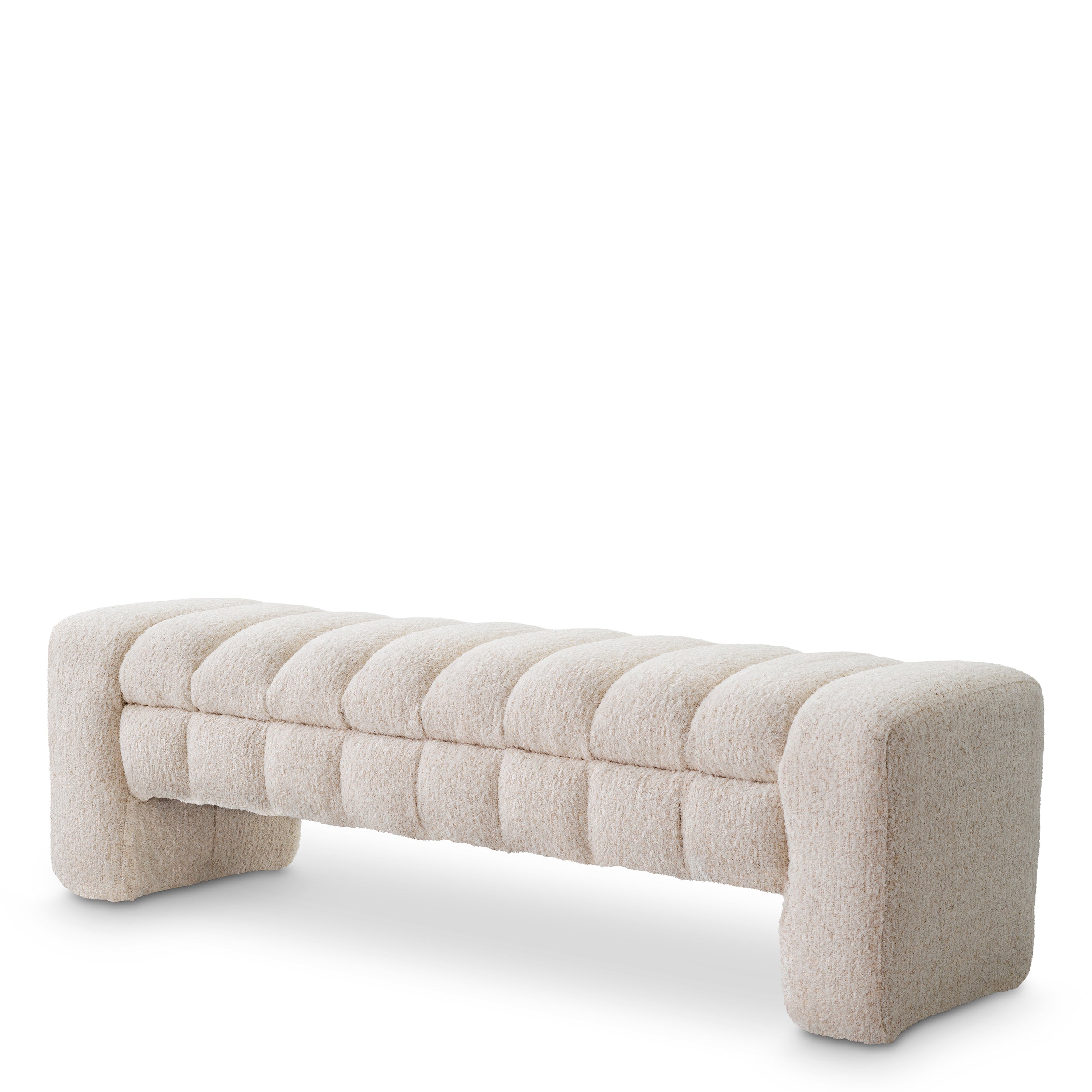 Bench Taranto cascade off-white