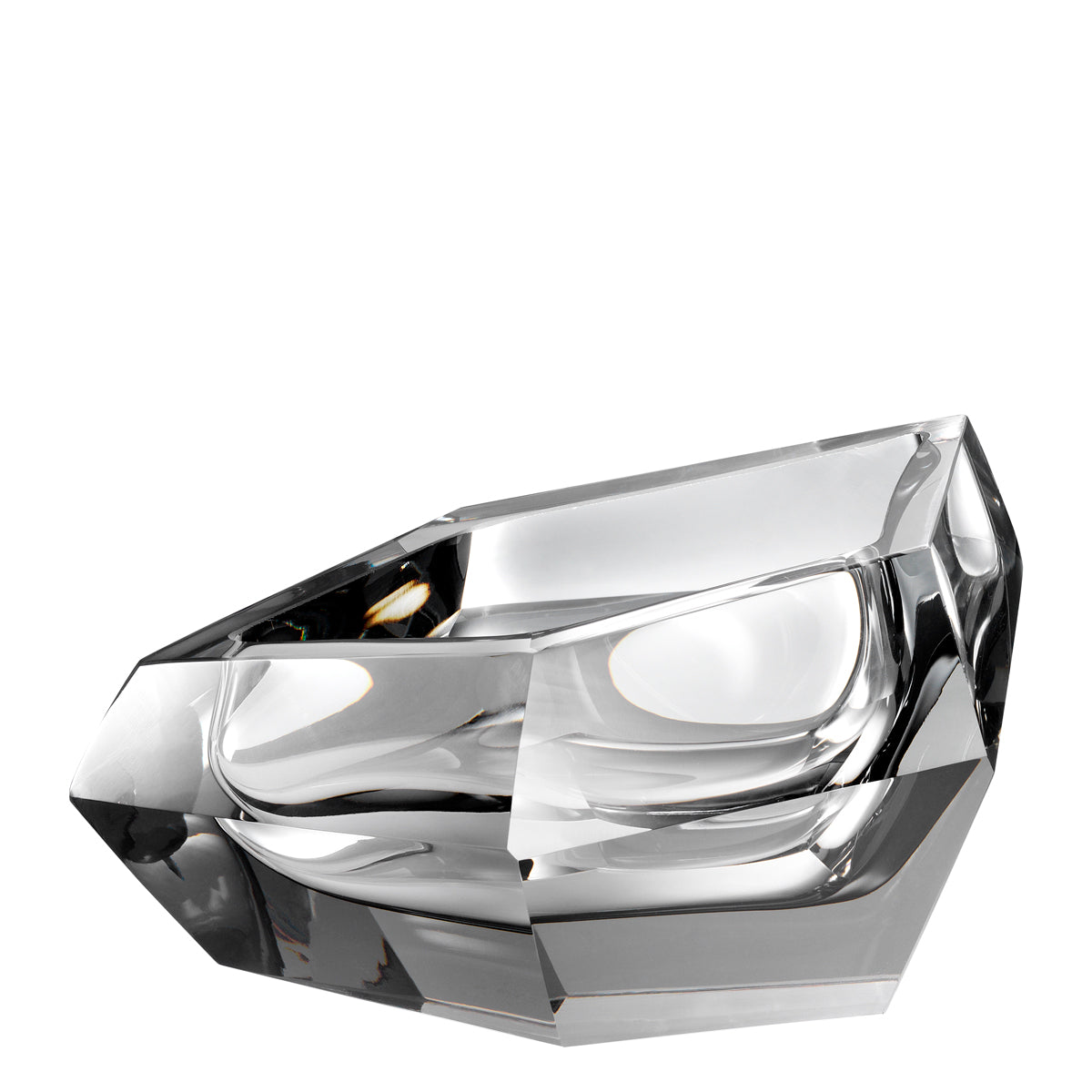 Bowl Alma grey glass