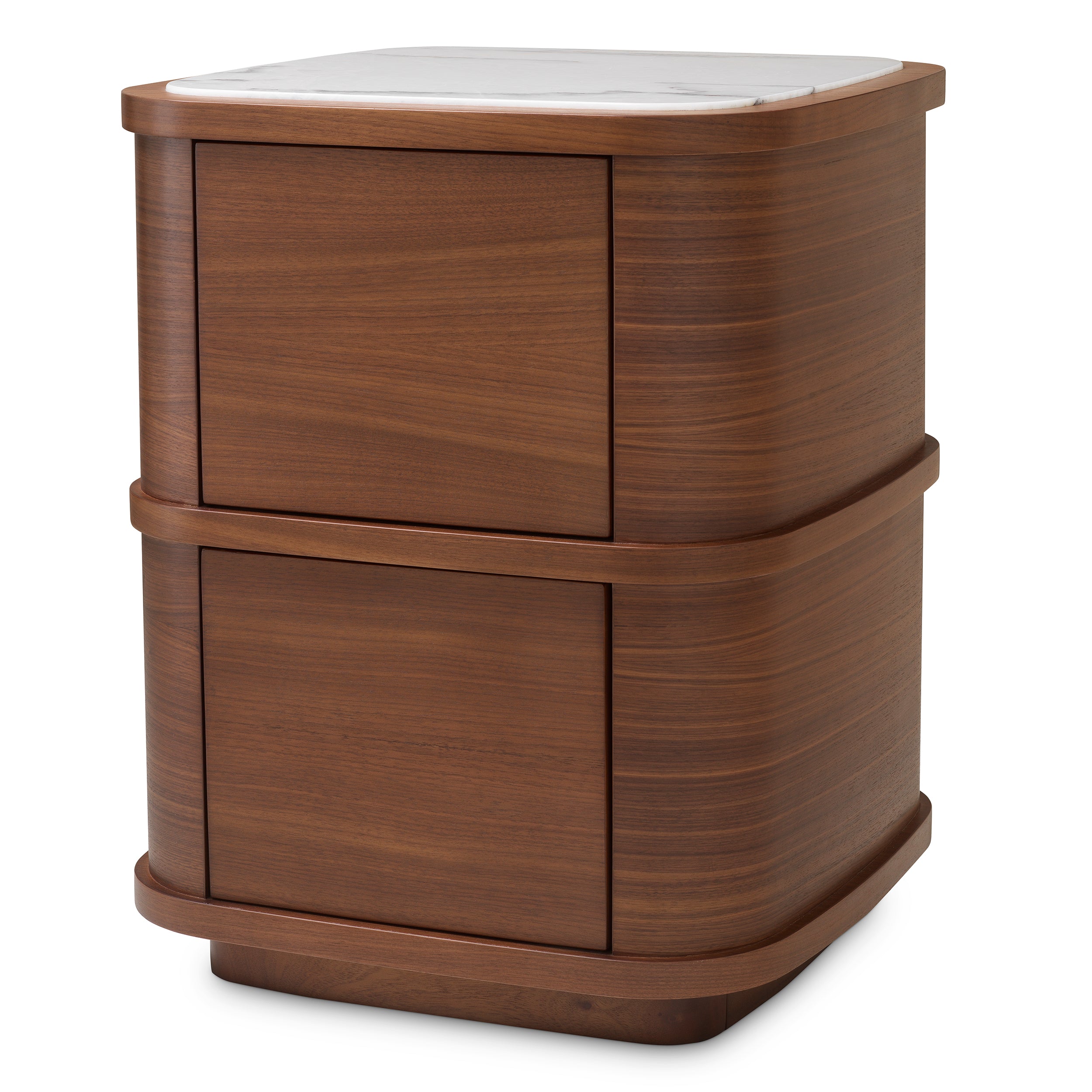 Nightstand Cabana S walnut veneer