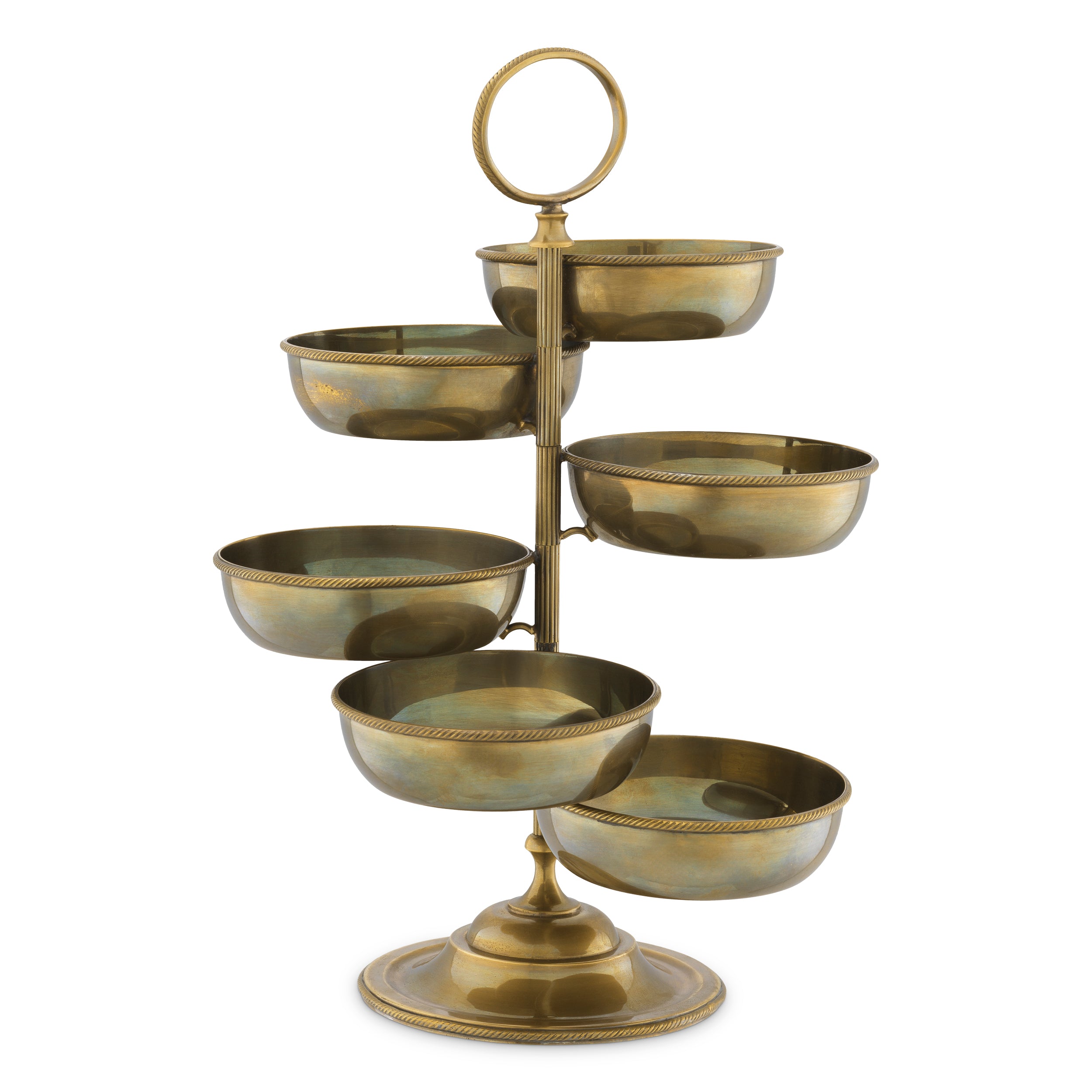 Stand Christine vintage brass finish