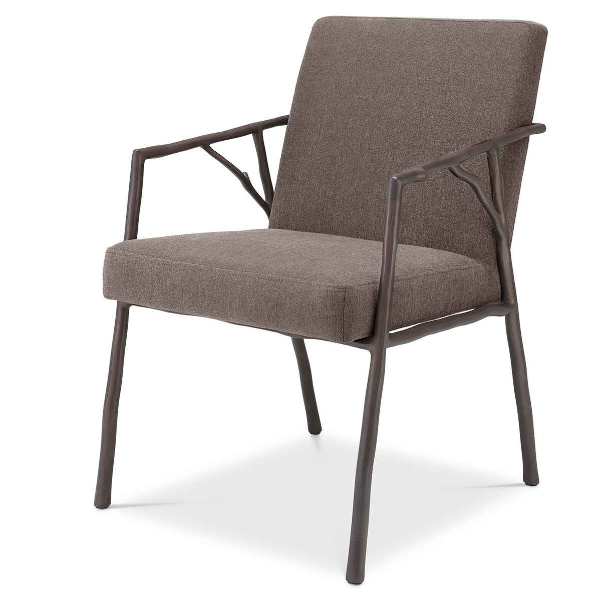 Dining Chair Antico medium bronze finish abrasia