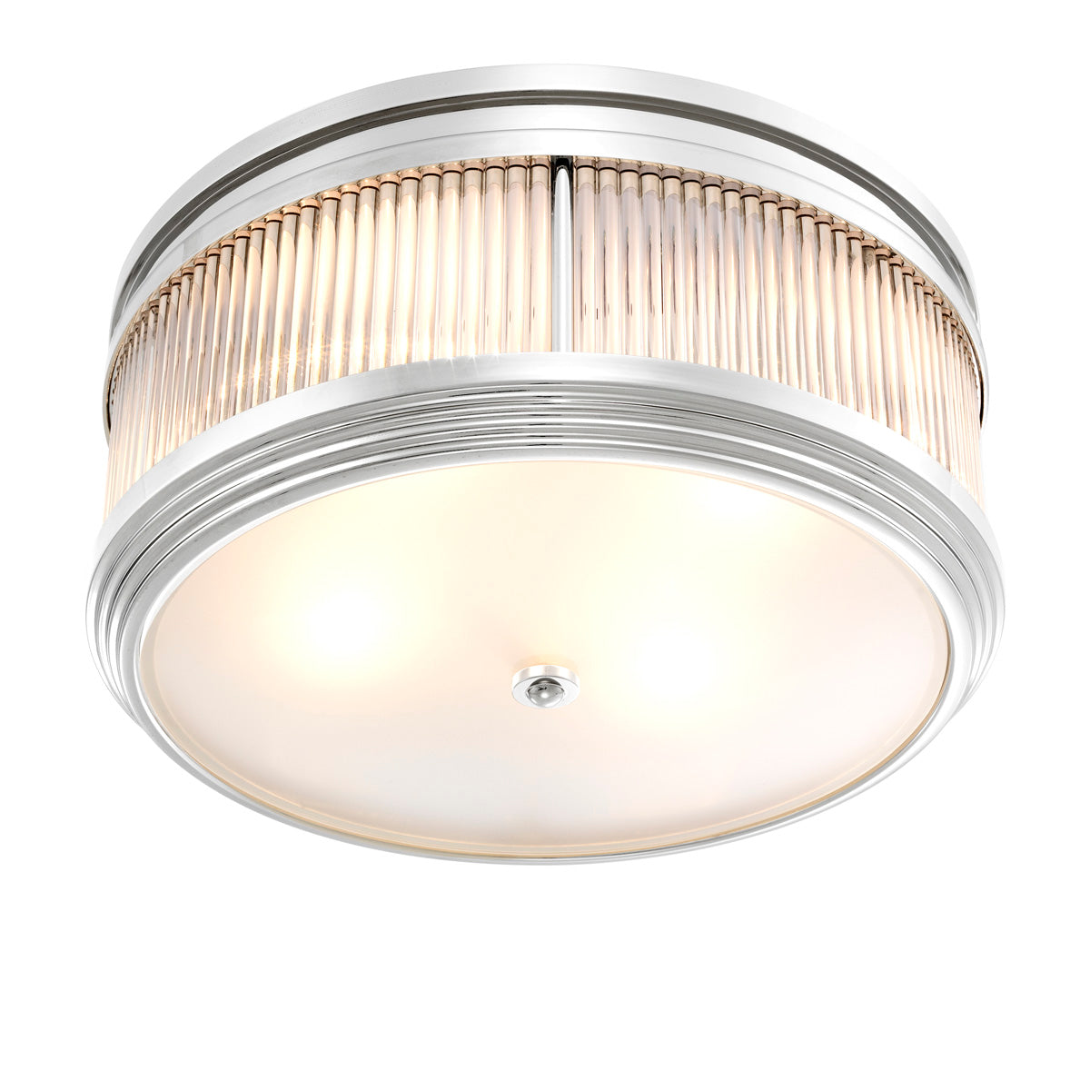 Ceiling Lamp Rousseau nickel finish