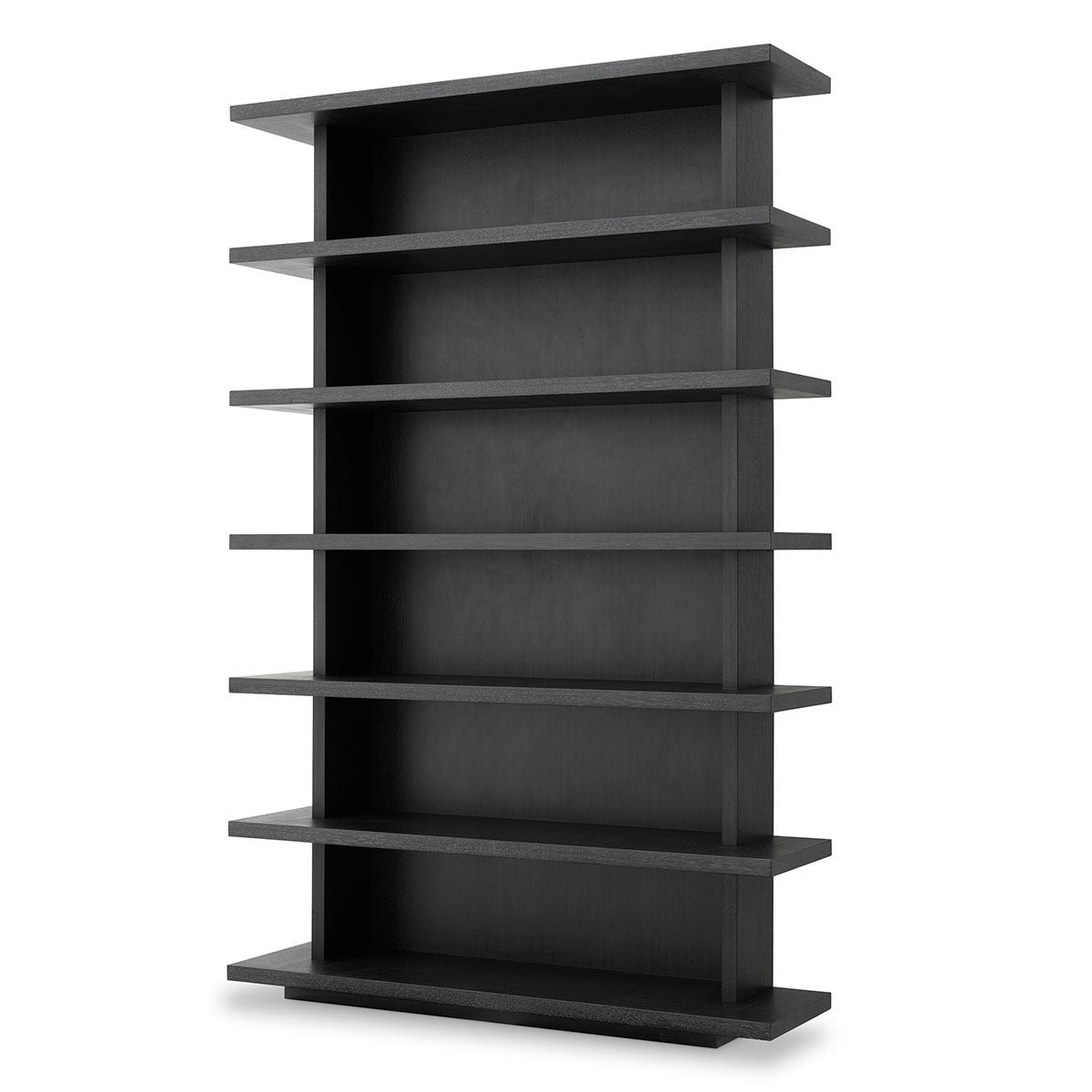 Cabinet Malibu charcoal grey oak veneer
