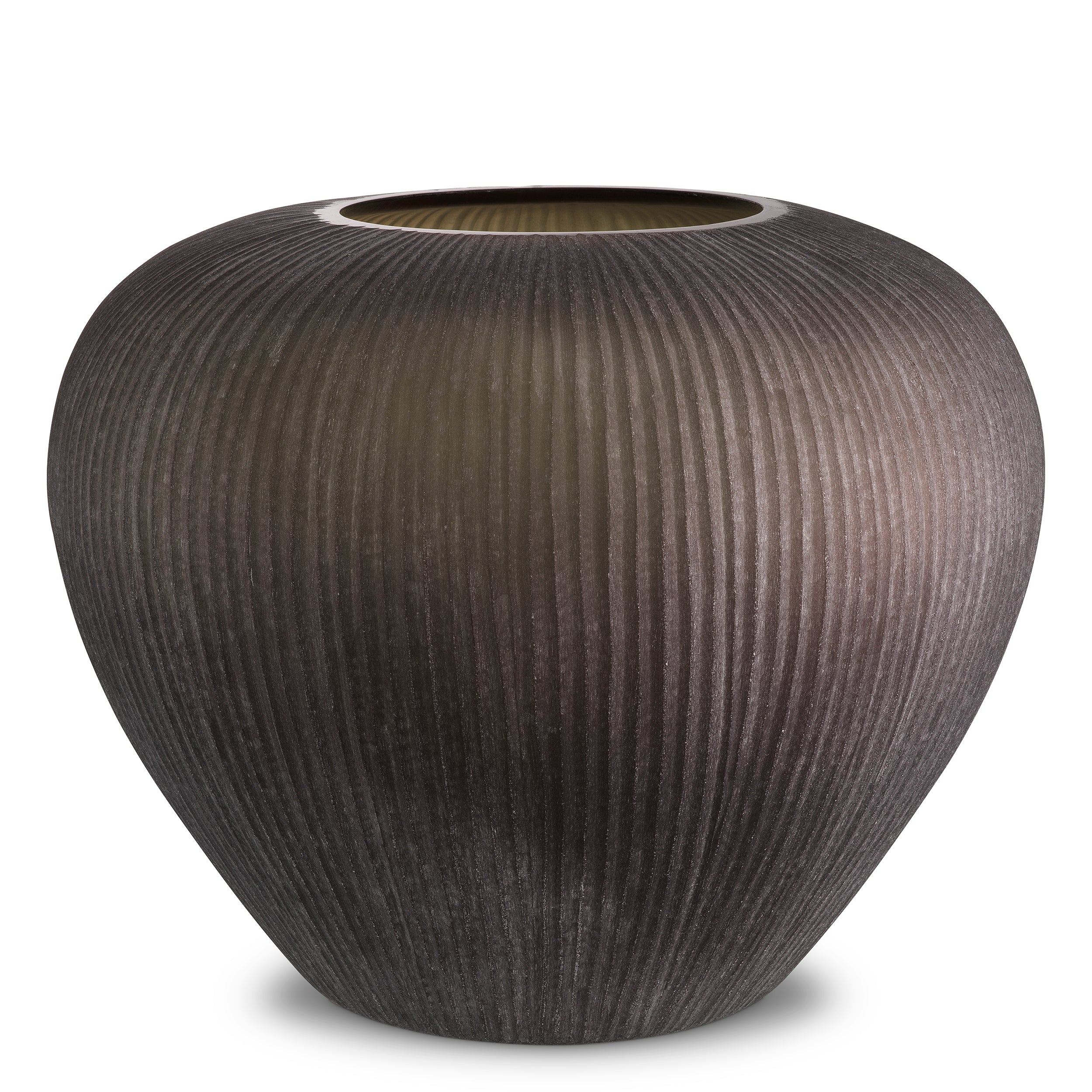 Vase Bayly stone finish