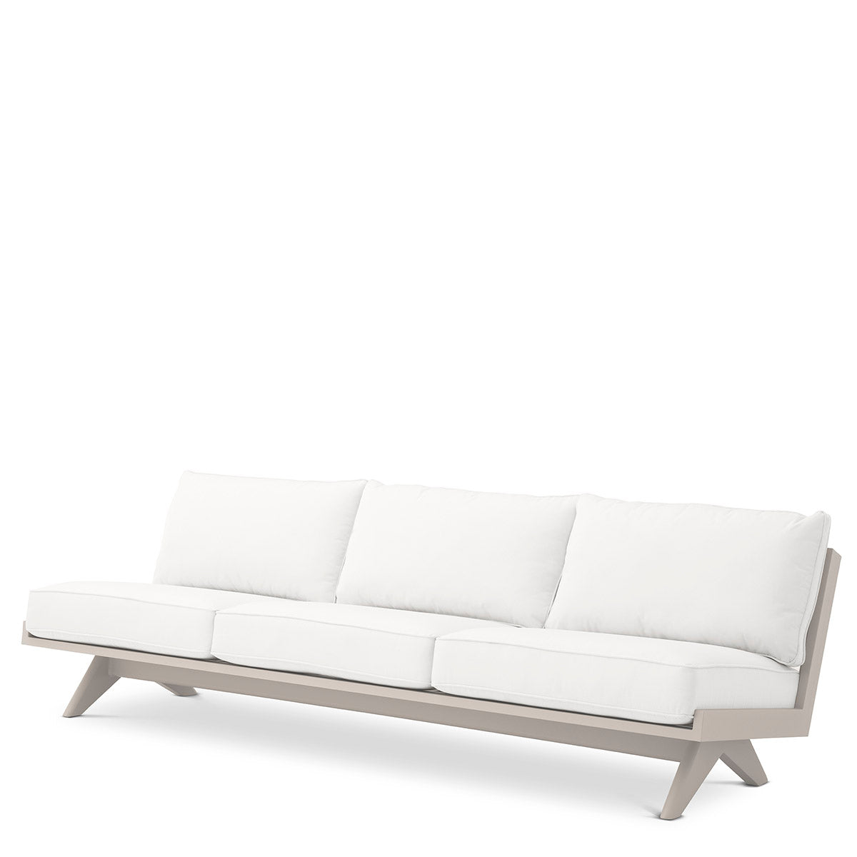 Outdoor Sofa Lomax sand sunbrella canvas