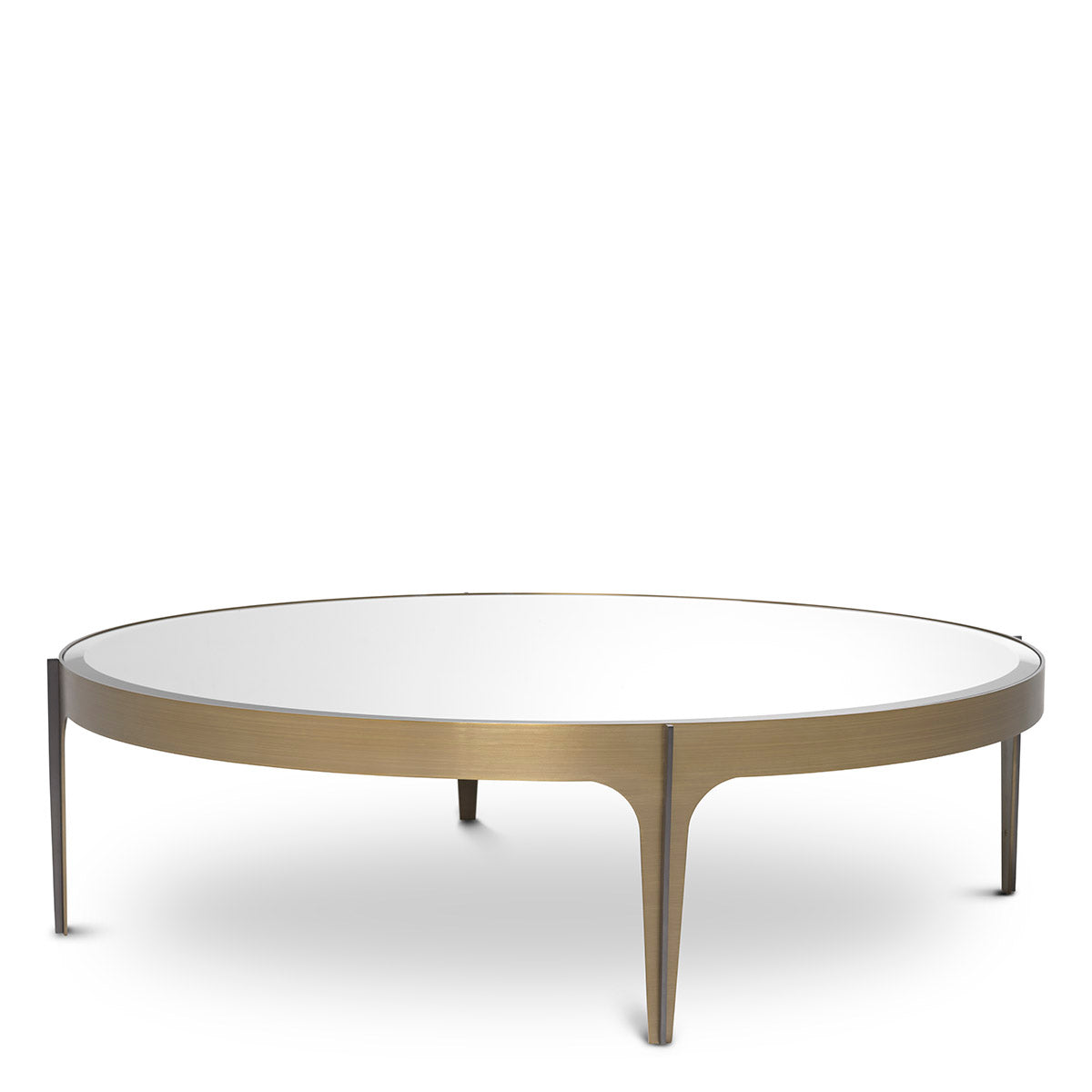 Coffee Table Artemisa L brushed brass finish