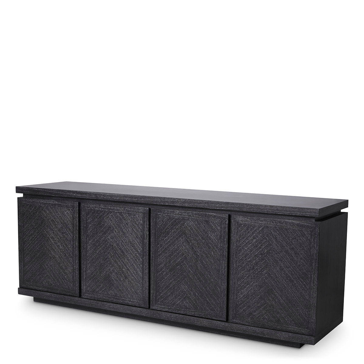 Dresser Bowen charcoal grey oak veneer