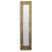 Vintage Brass Mirror Magenta