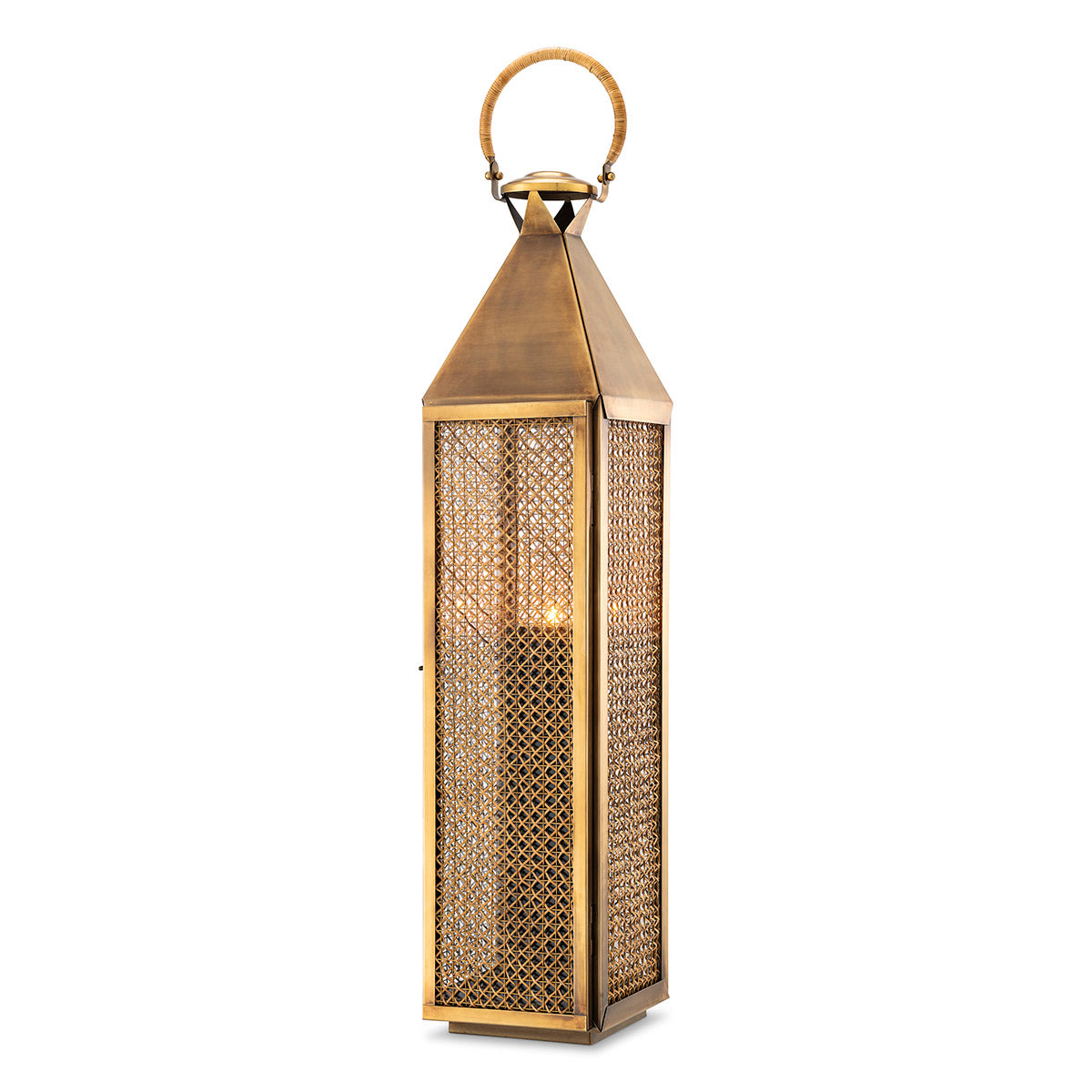 Hurricane Festival L vintage brass finish