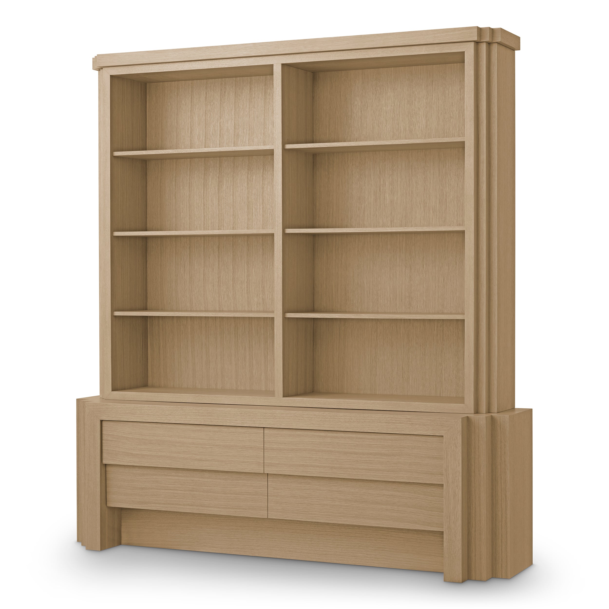 Cabinet Metropolitan L natural oak veneer