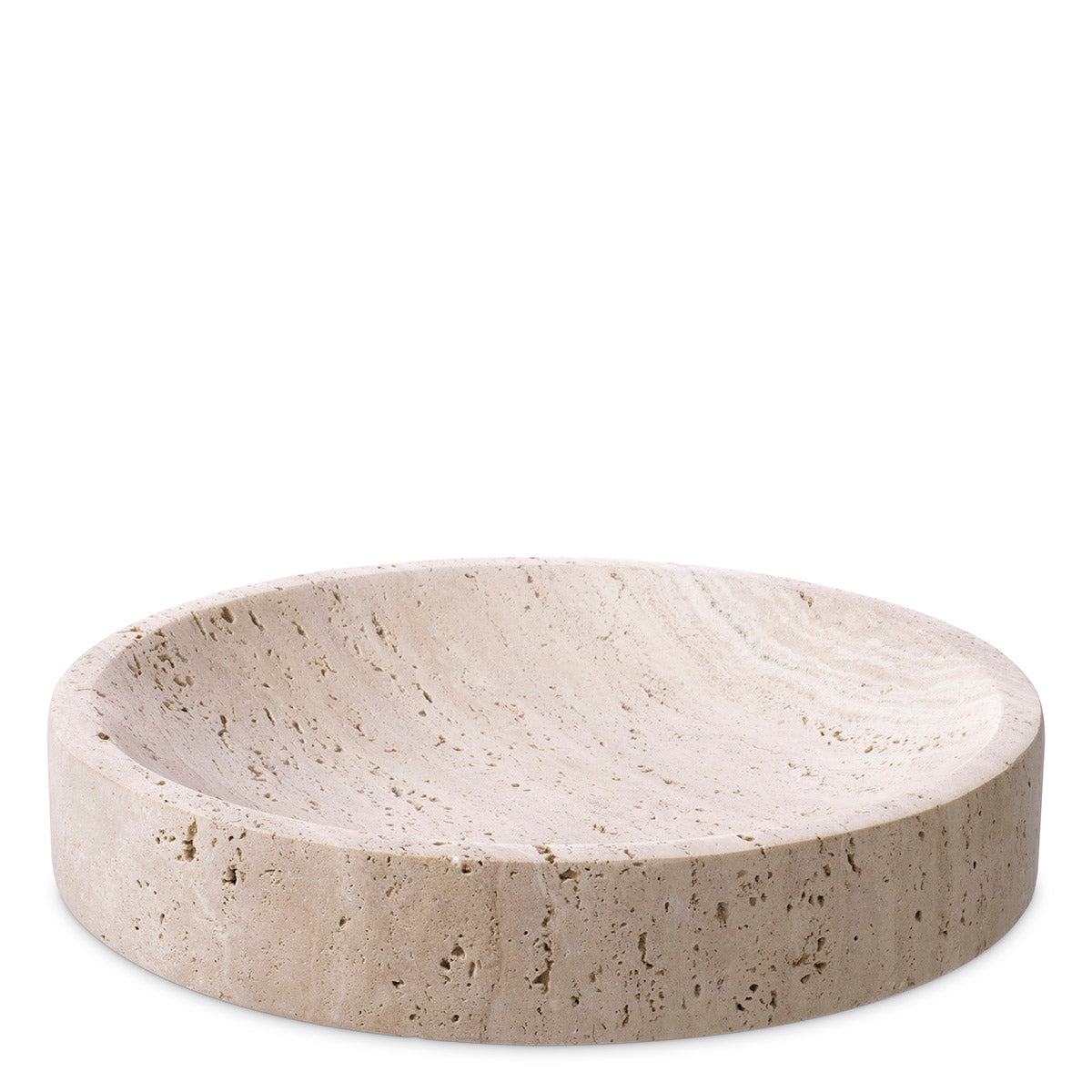 Bowl Moca travertine
