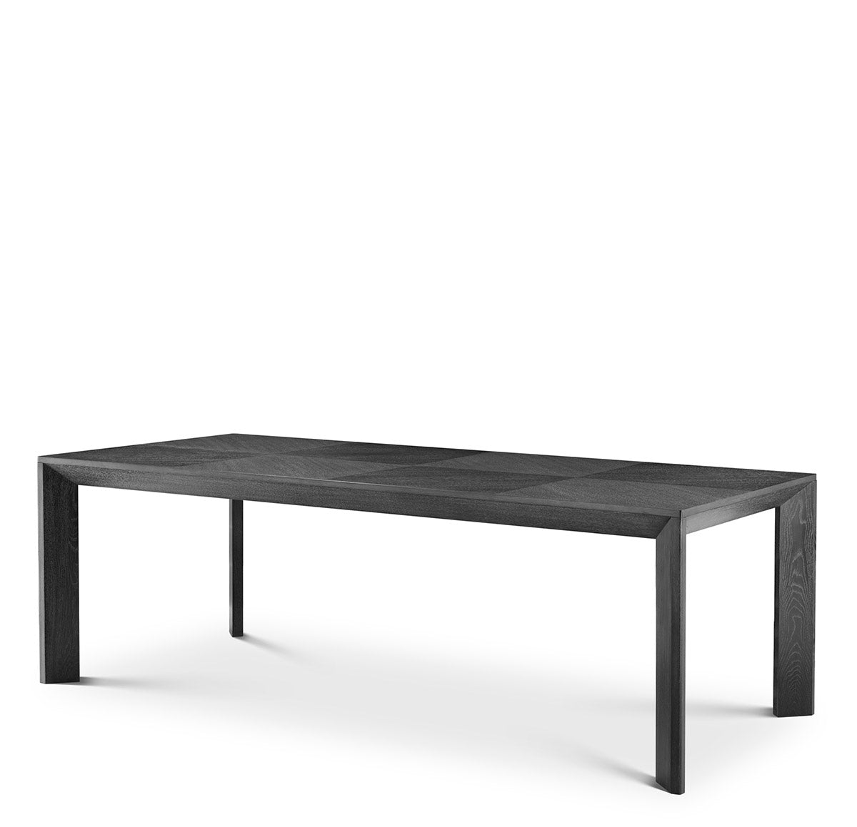 Dining Table Tremont charcoal grey oak veneer