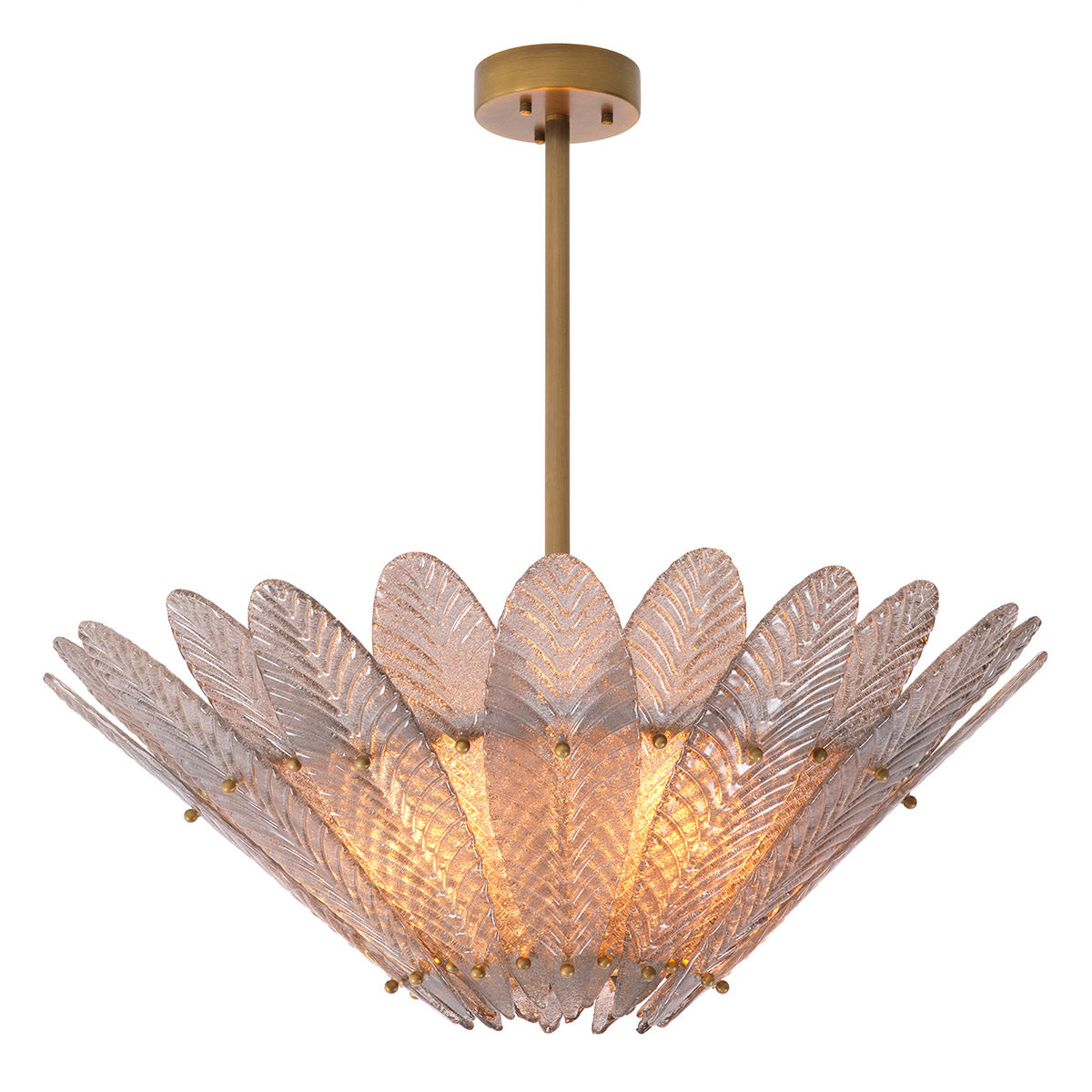 Chandelier Scala antique brass finish