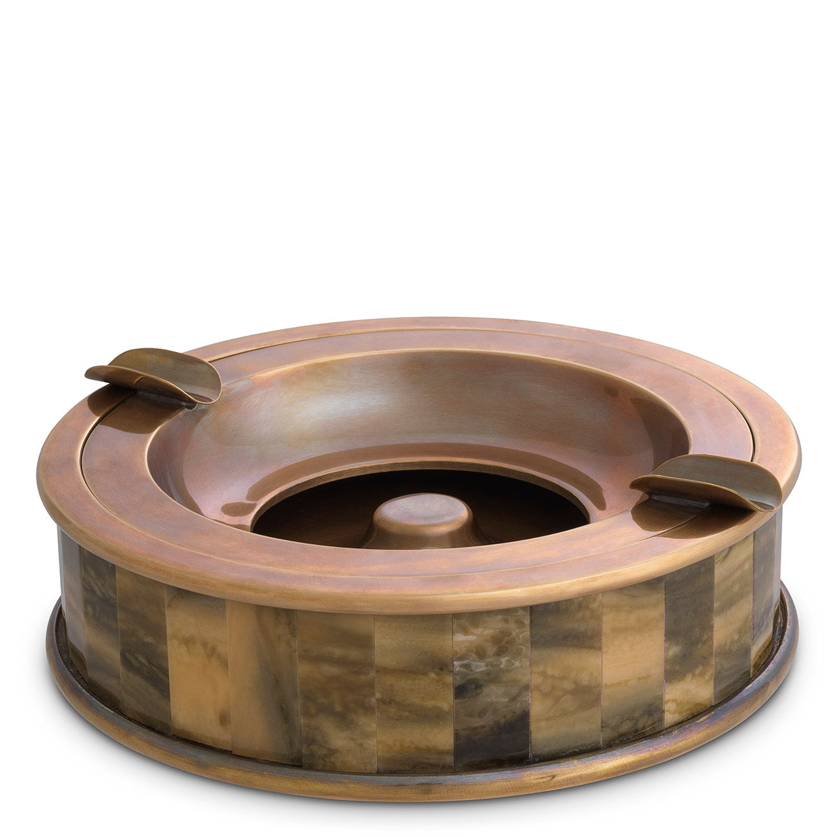 Ashtray Bonham vintage brass finish