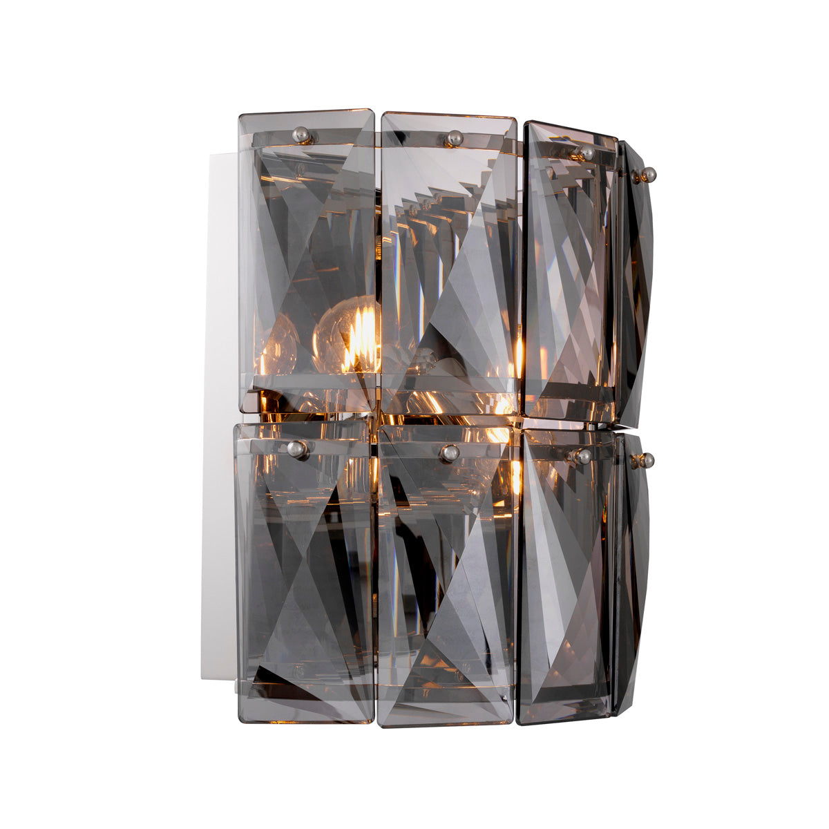 Wall Lamp Amazone smoke glass