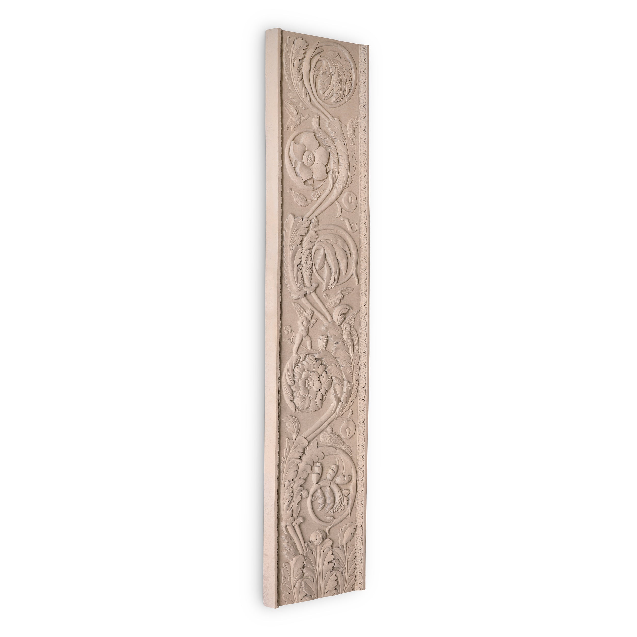 Wall Object Acanthus sandstone finish