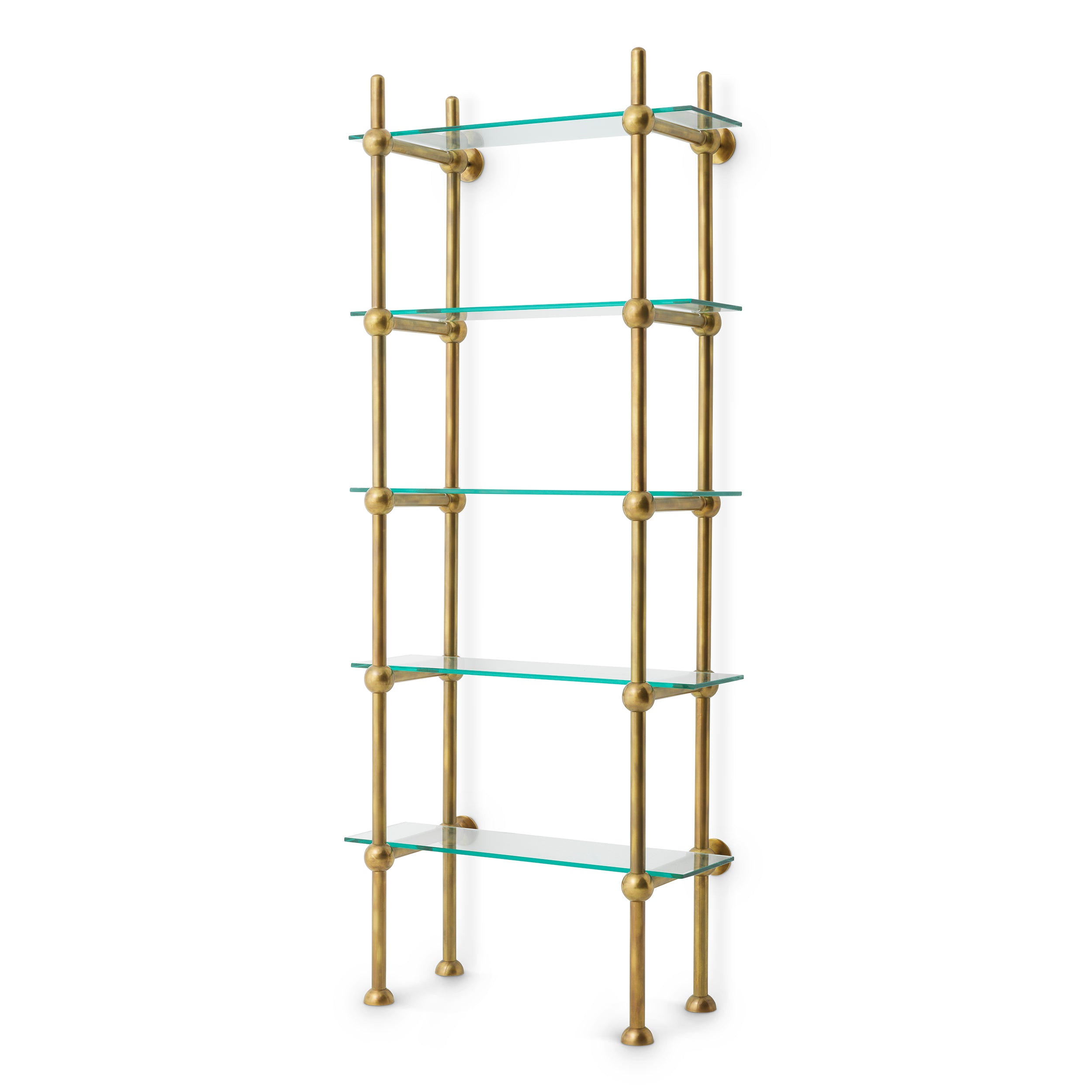 Wall Cabinet Monforte vintage brass finish