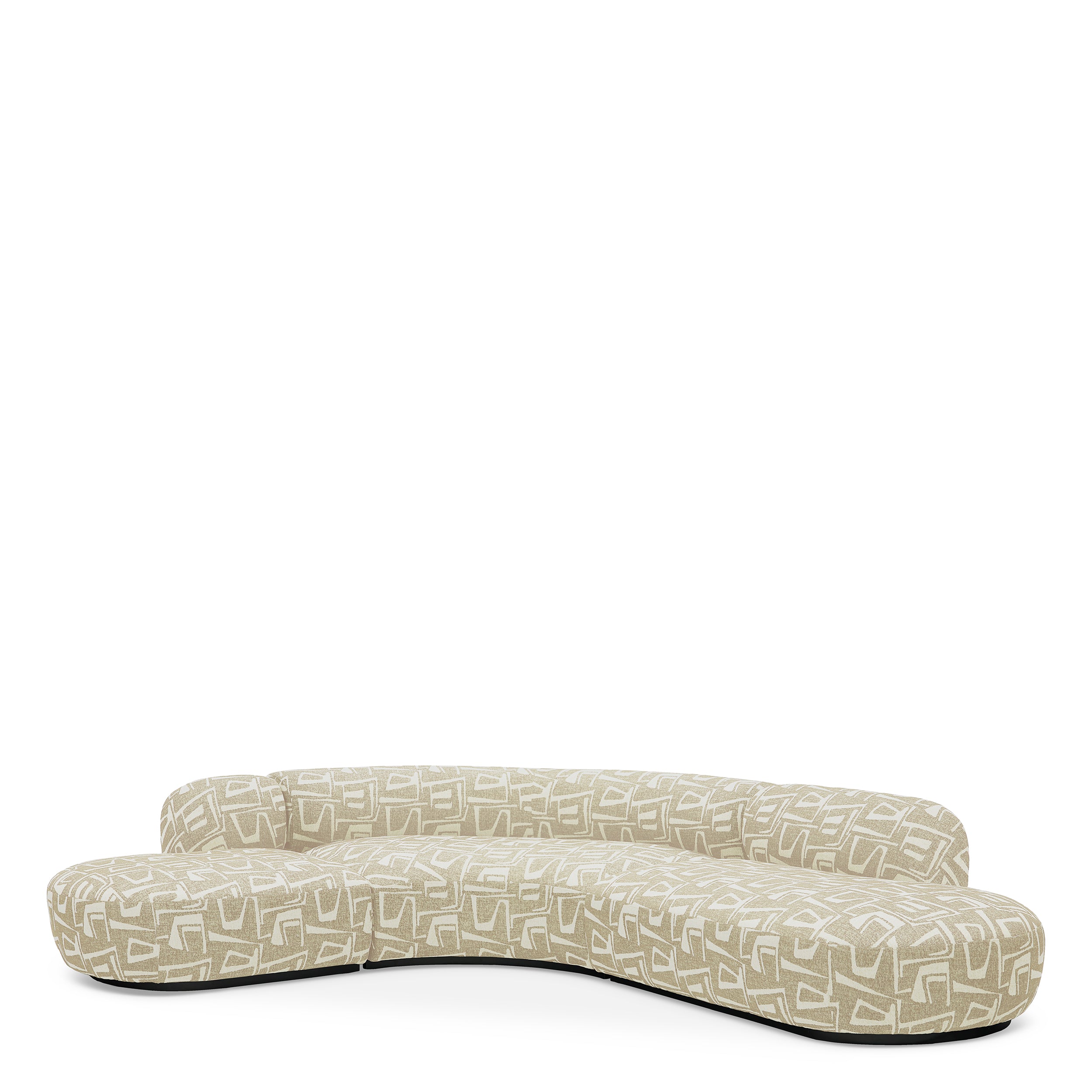 Sofa Björn L davenport light grey